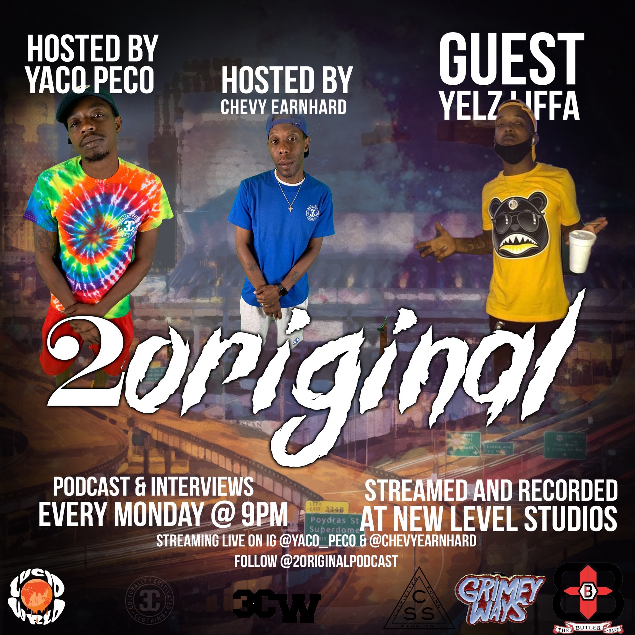 2 Original Podcast Hosted by Chevy Earnhard & Yaco - Peco