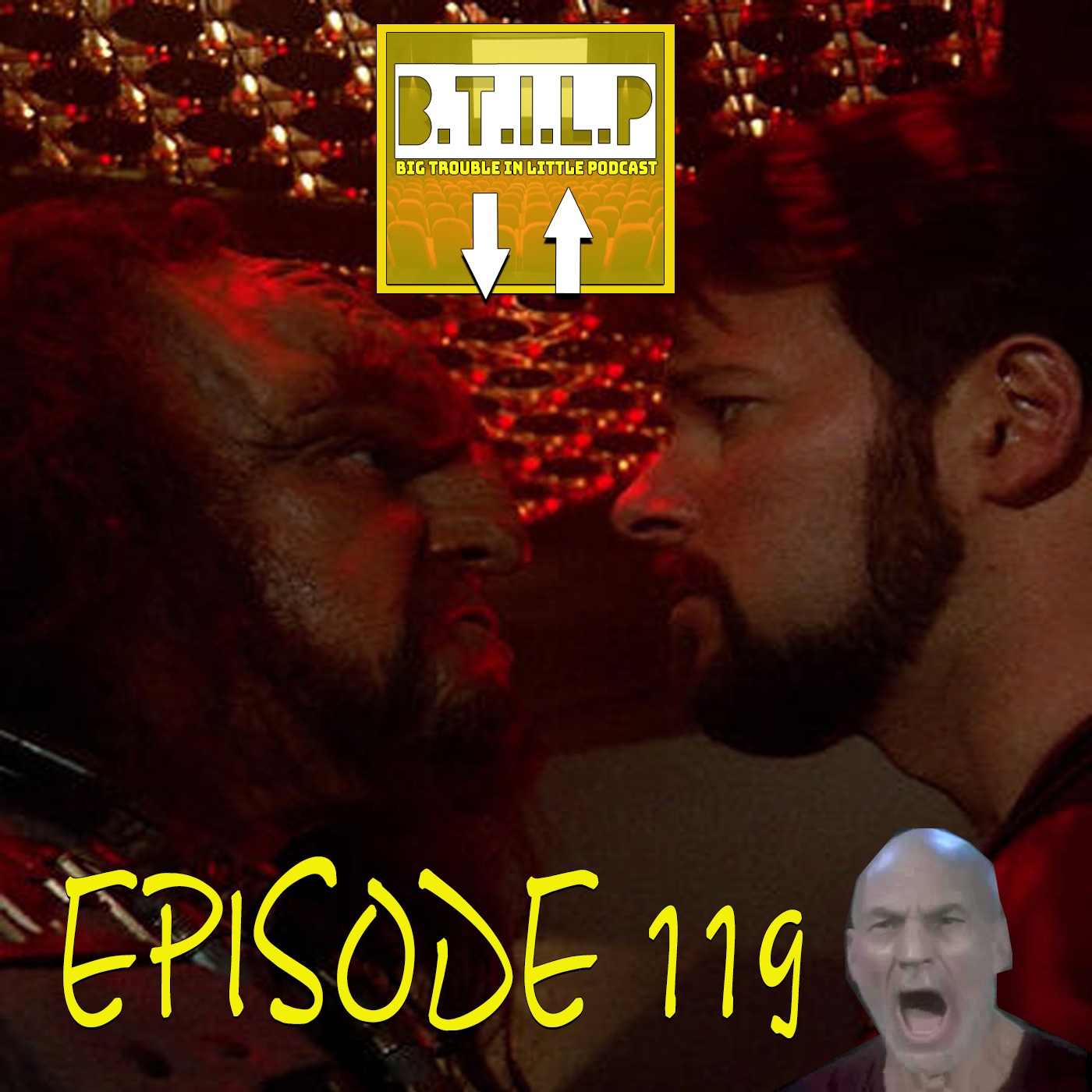 A MATTER OF HONOR / CHAIN OF COMMAND (EPI.119 BIG TROUBLE IN LITTLE PODCAST) episode artwork