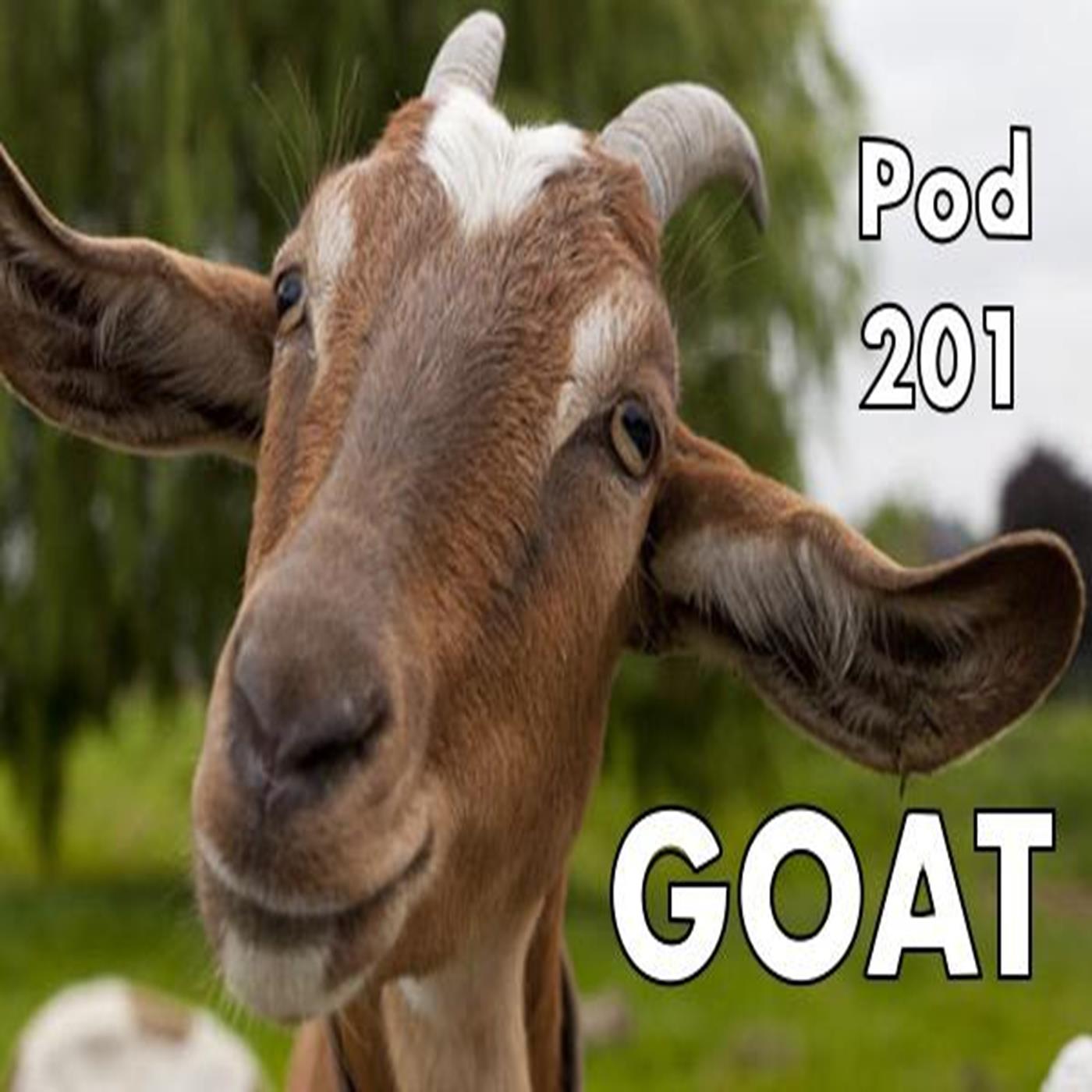 Pod 201 : GOAT episode artwork