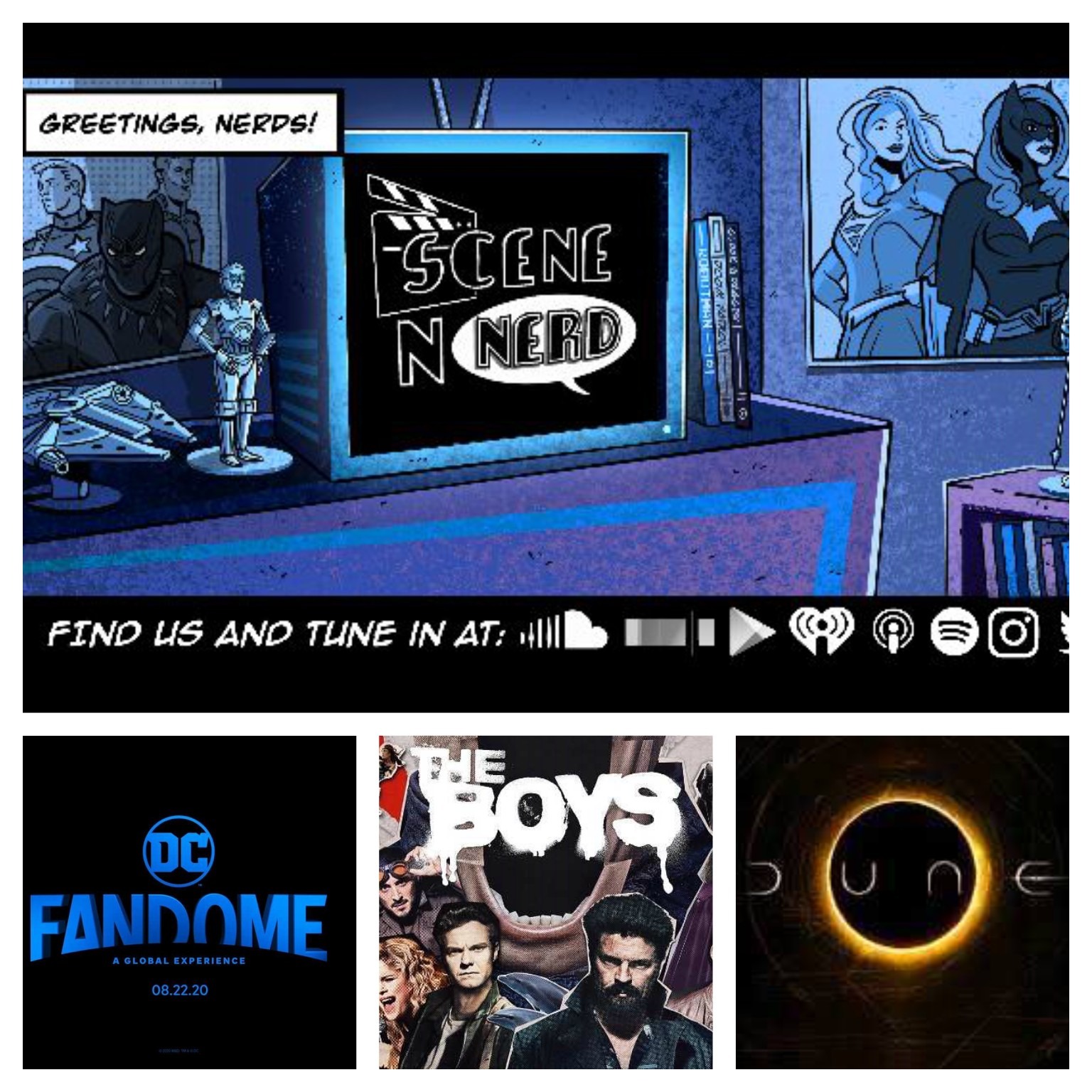 GVN Presents: Scene N Nerd - The Boys at FanDome episode artwork