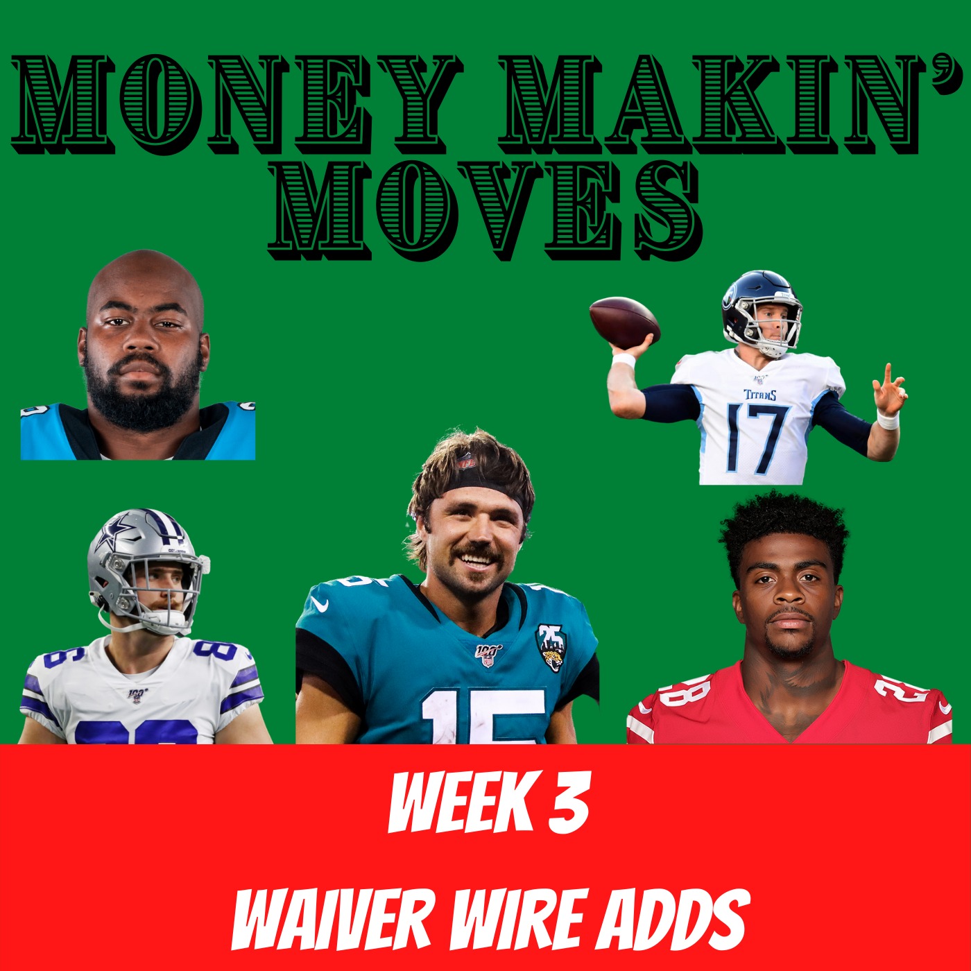 Week 3 Offensive Waiver Wire Adds | Money Makin' Moves