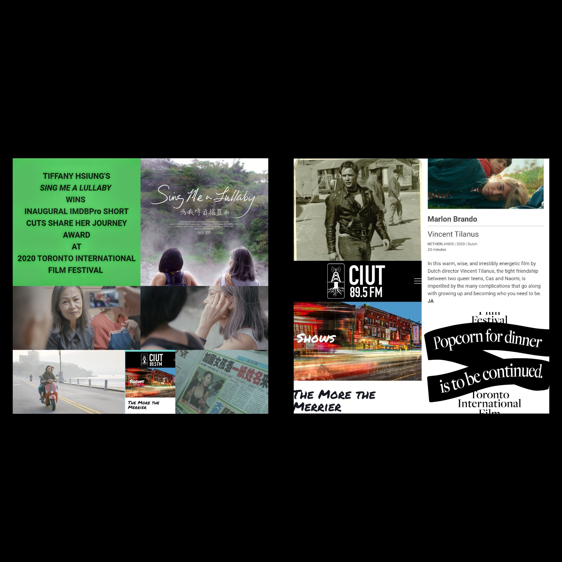 tmtm Sept 16: Short Cuts Programme at #TIFF20