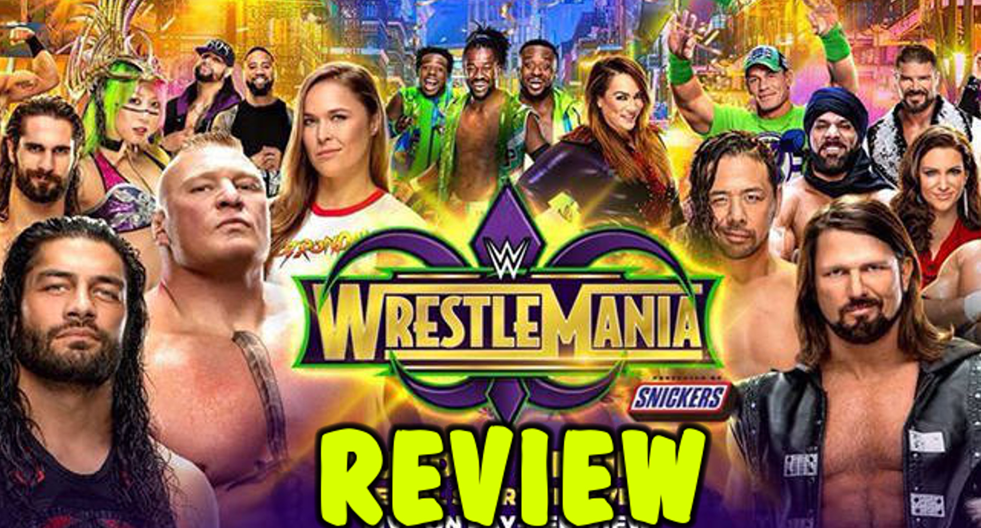 CLOG: Issue 63: REVIEW Wrestlemania 34