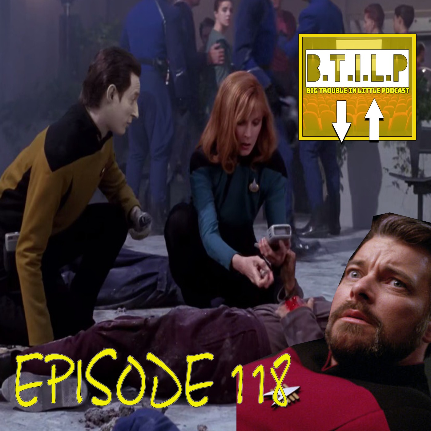 THE HIGH GROUND/ FUTURE IMPERFECT (EPI.118 BIG TROUBLE IN LITTLE PODCAST) episode artwork
