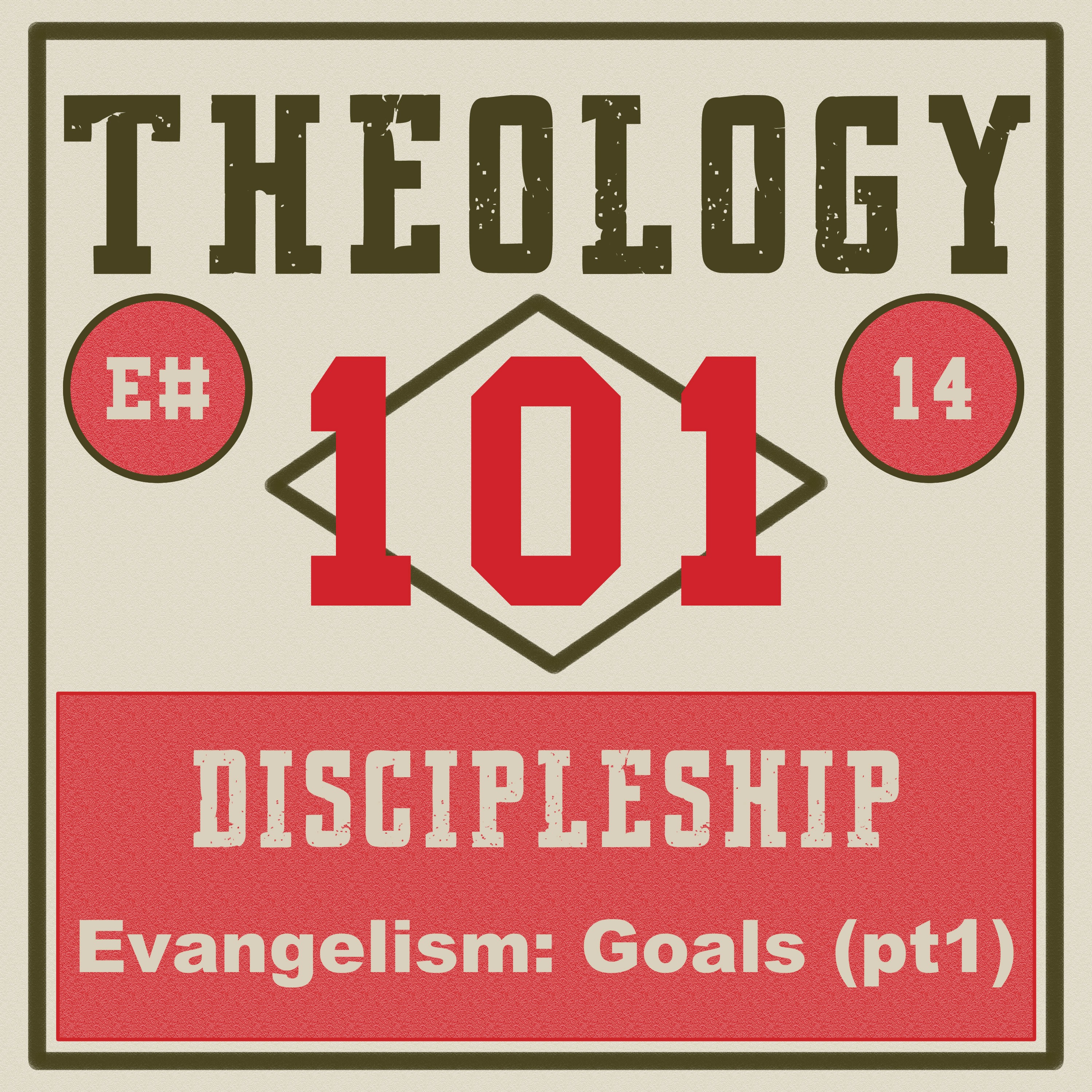 [Ep #14] Discipleship: Evangelism, the Goals (pt 1) episode artwork