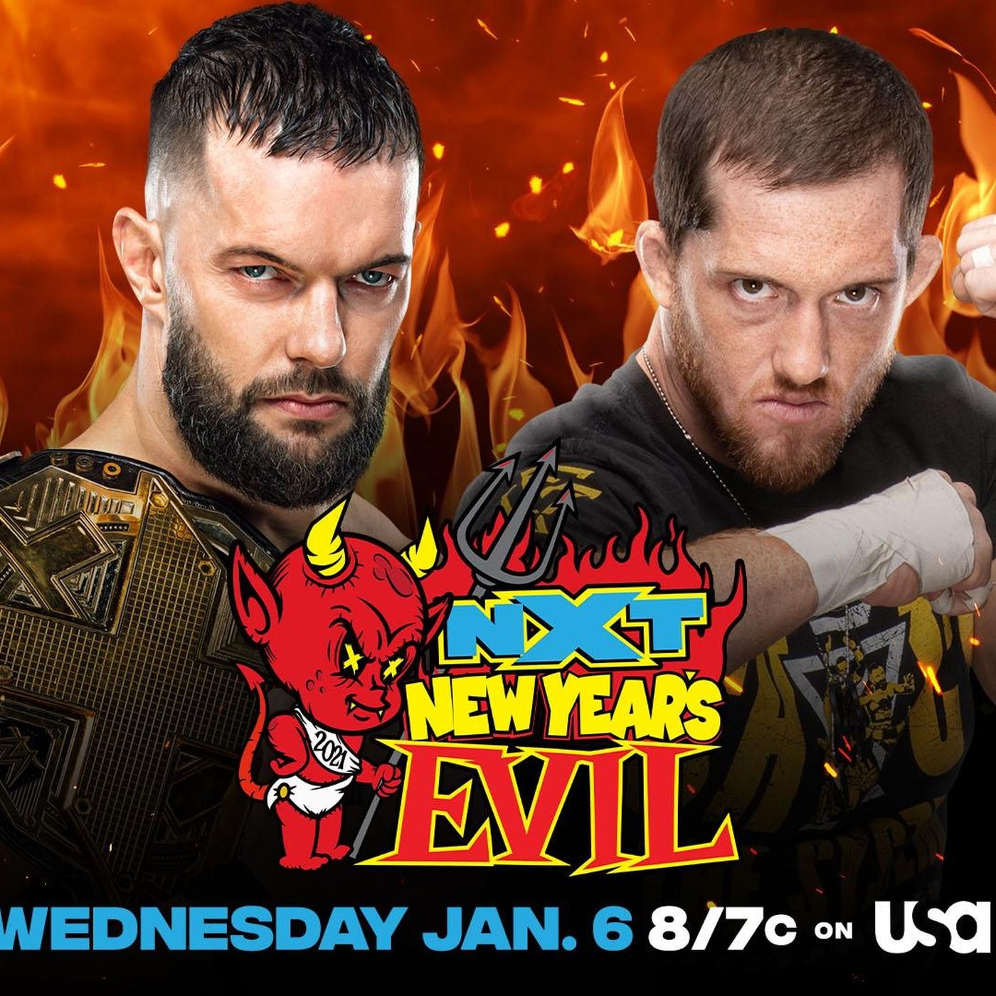 Wrestling Geeks Alliance - NXT New Years Evil Recap episode artwork