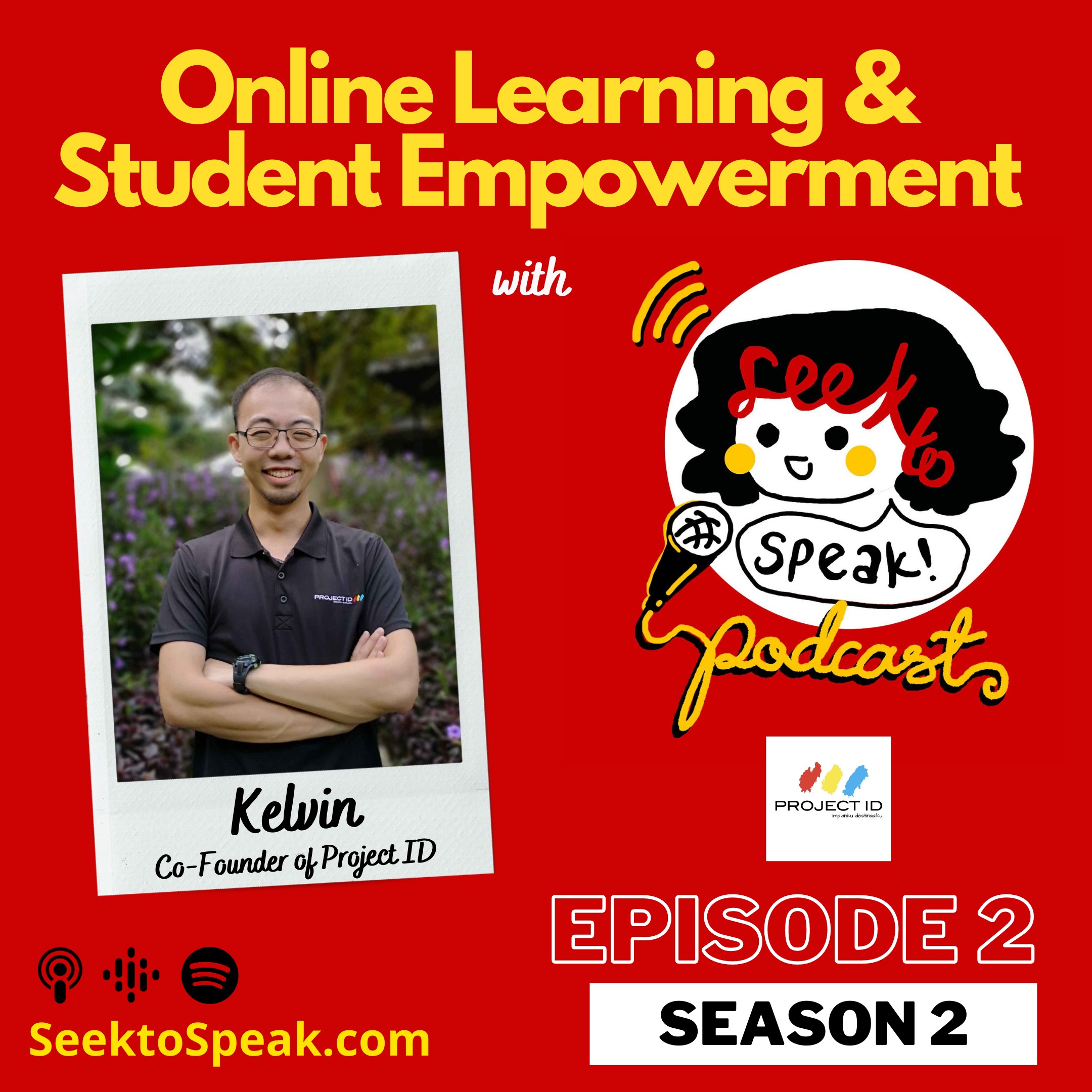 #2 Online Learning and Student Empowerment with Kelvin of Project ID episode artwork