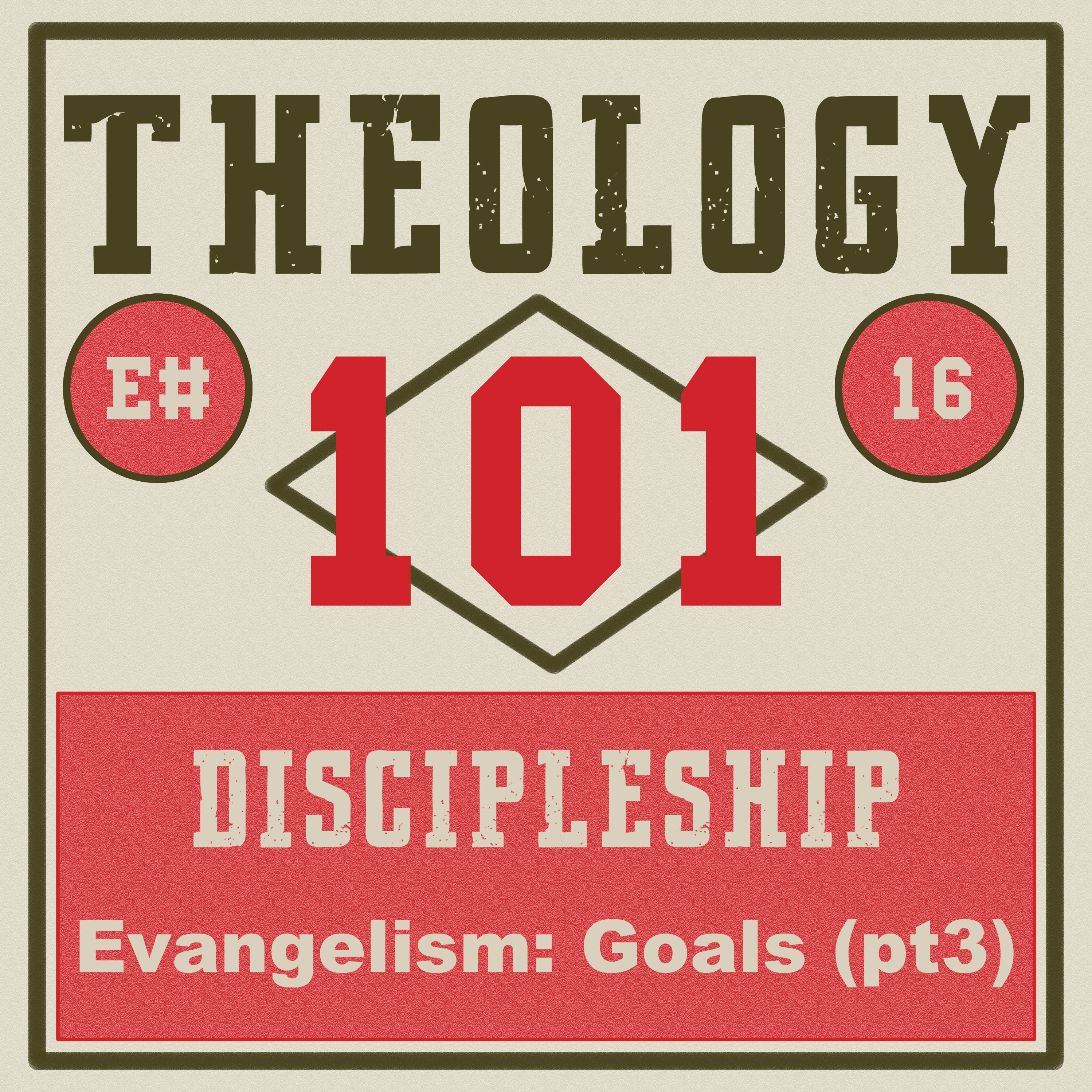 [Ep #16] Discipleship: Evangelism, the Goals (pt 3) episode artwork