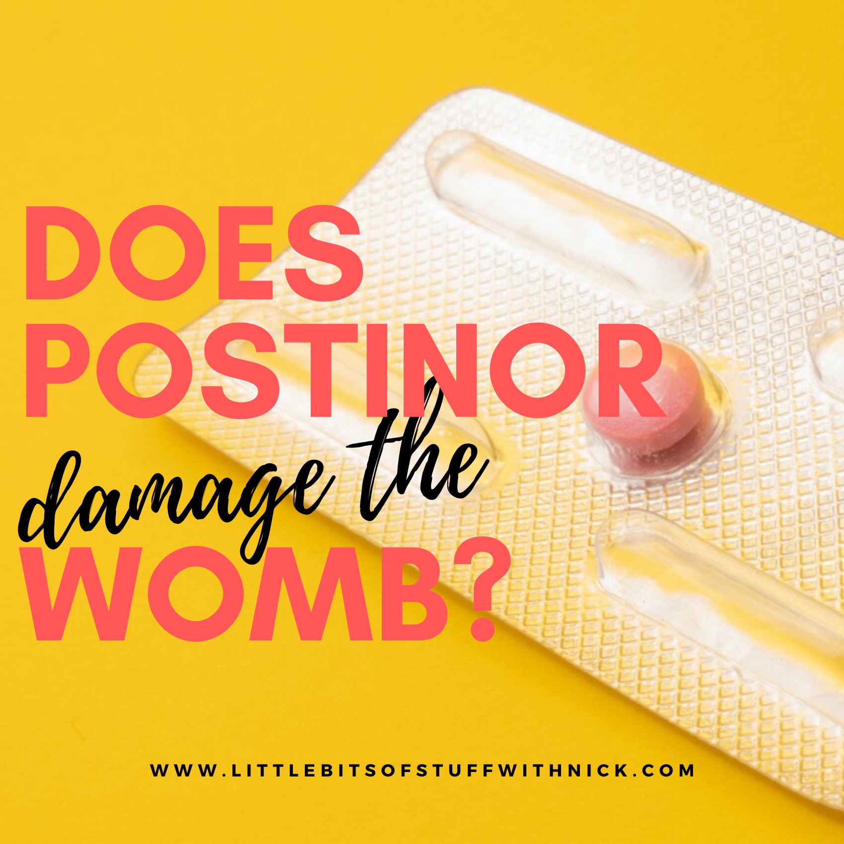 Does Postinor Damage The Womb