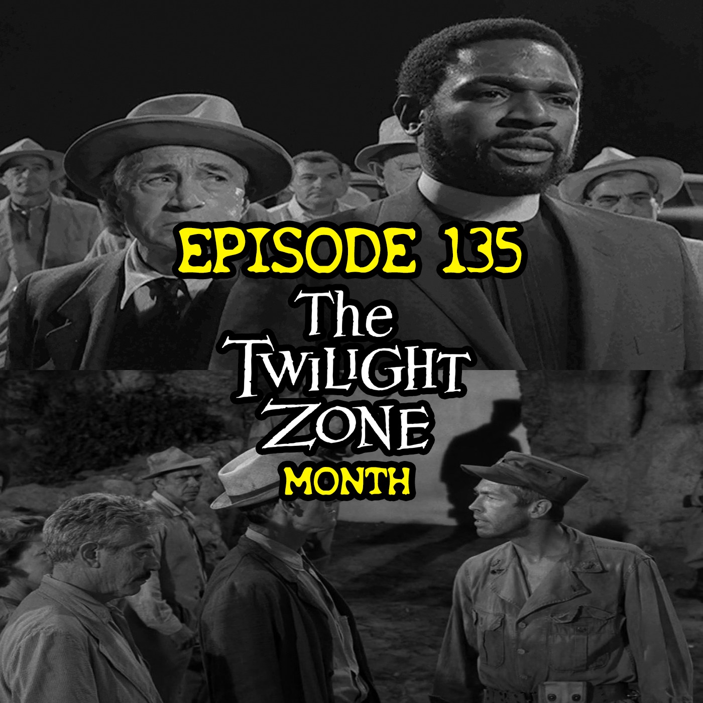 #135-I am The Night Color Me Black/ Old Man In The Cave episode artwork