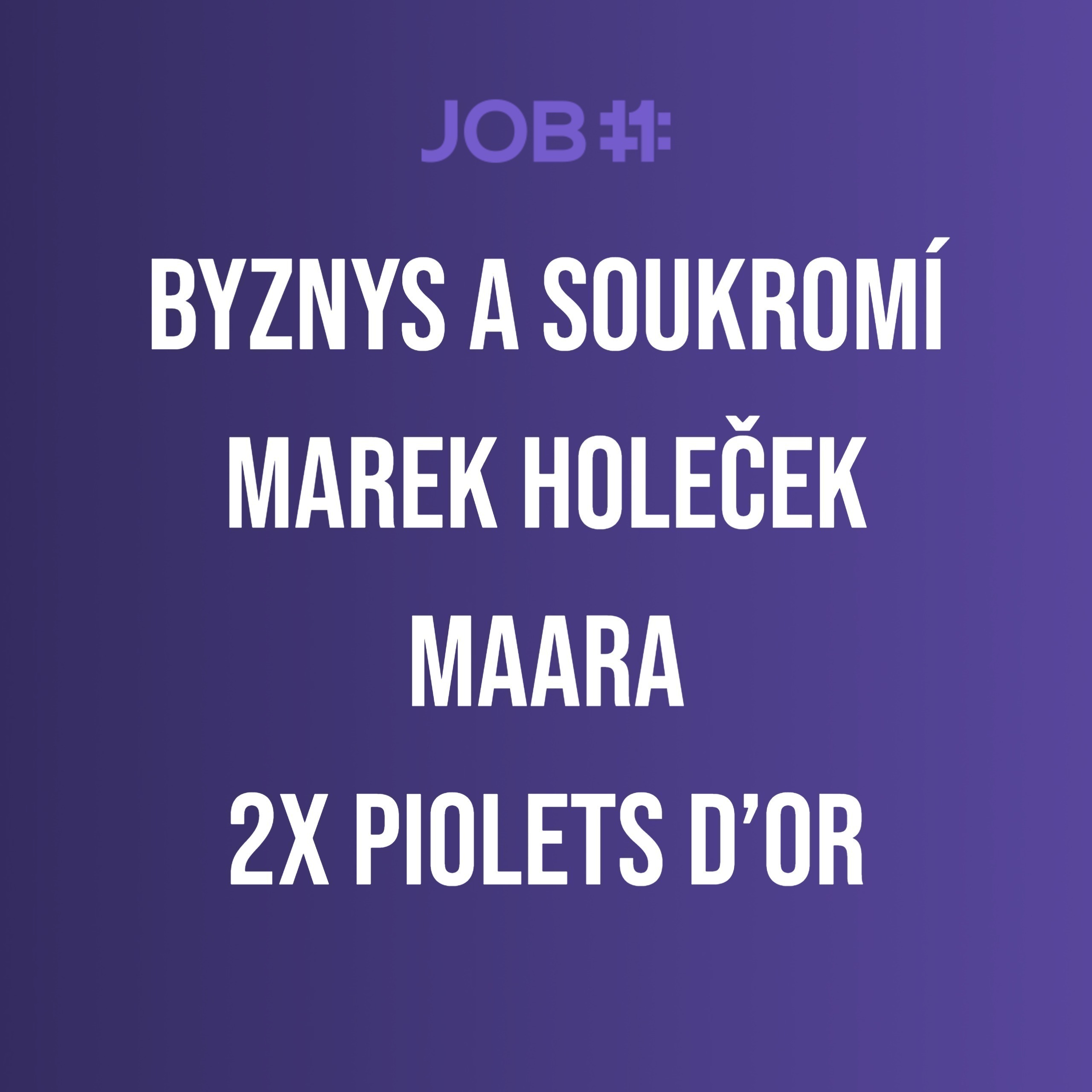 Obal epizody #4 — Marek „Maara