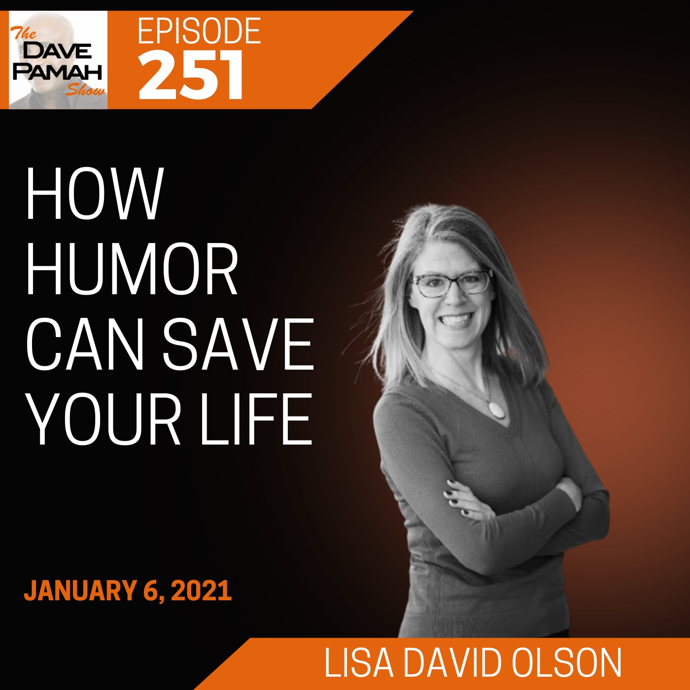 How humor can save your life with Lisa David Olson Image