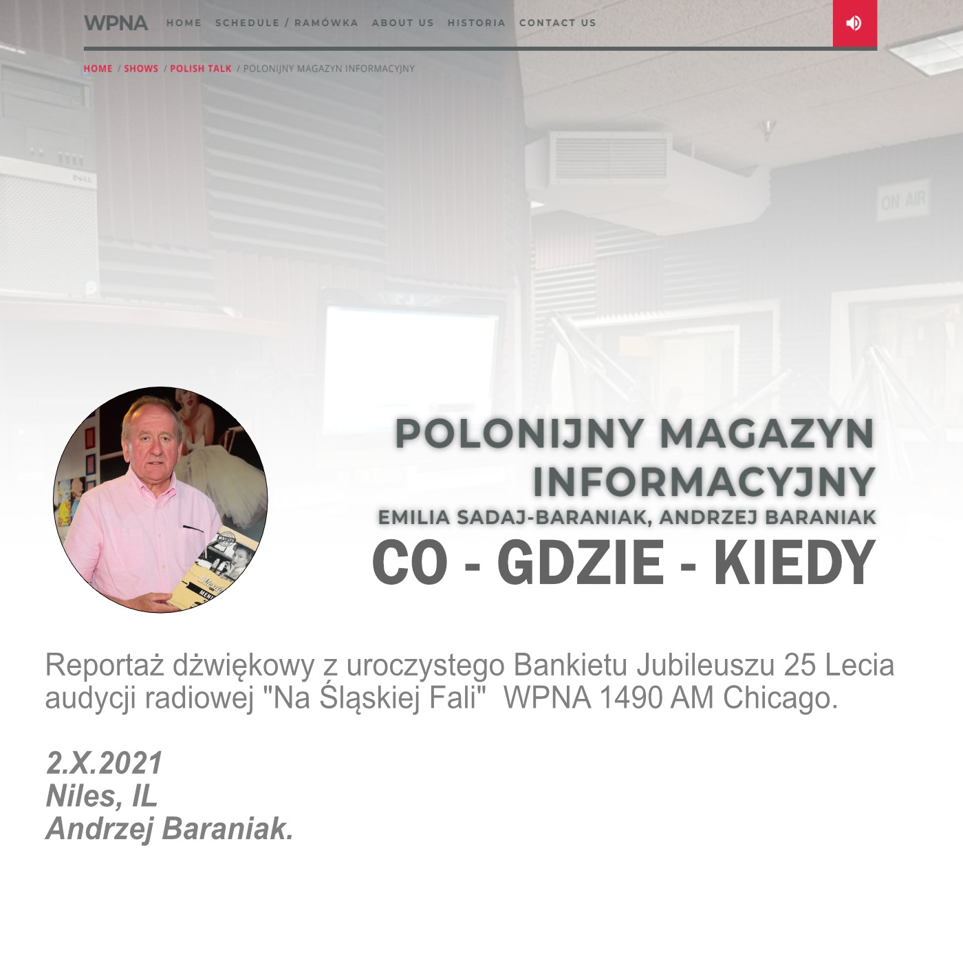Polonijny Magazyn Informacyjny CO GDZIE KIEDY episode artwork