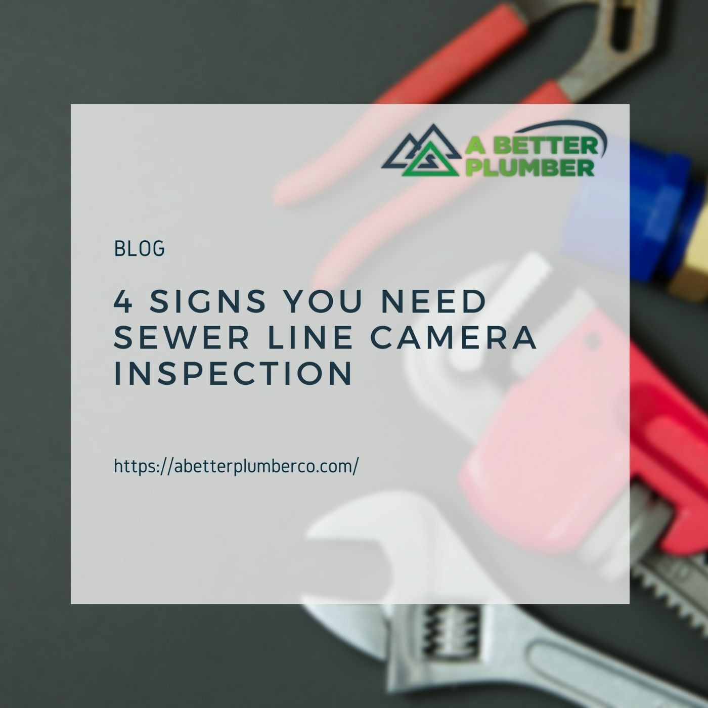 4 Signs You Need Sewer Line Camera Inspection