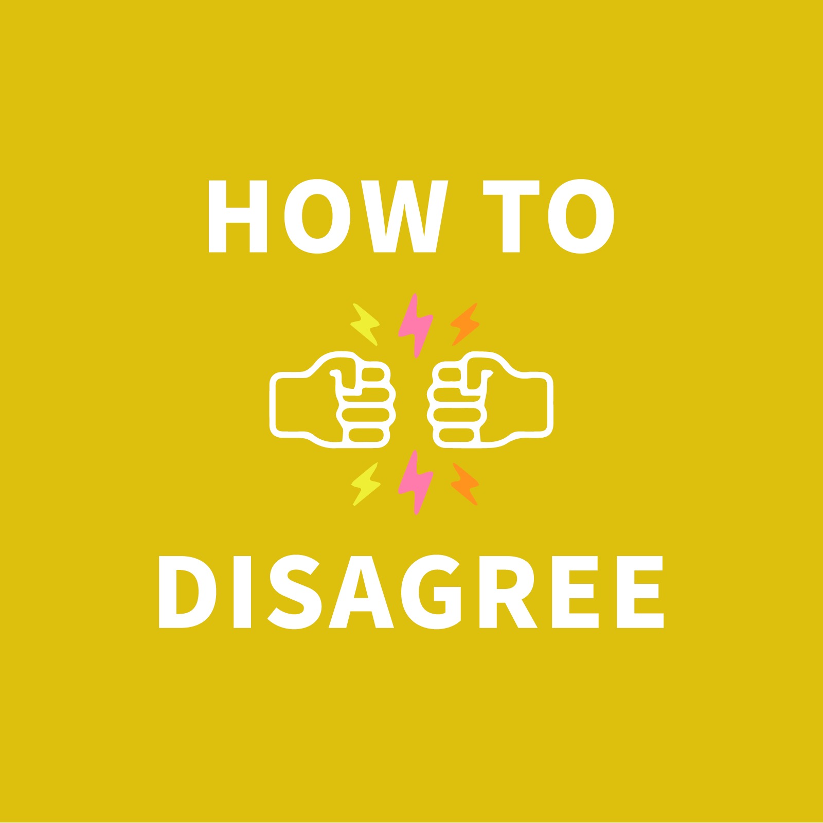 How to Disagree - A Quick Introduction