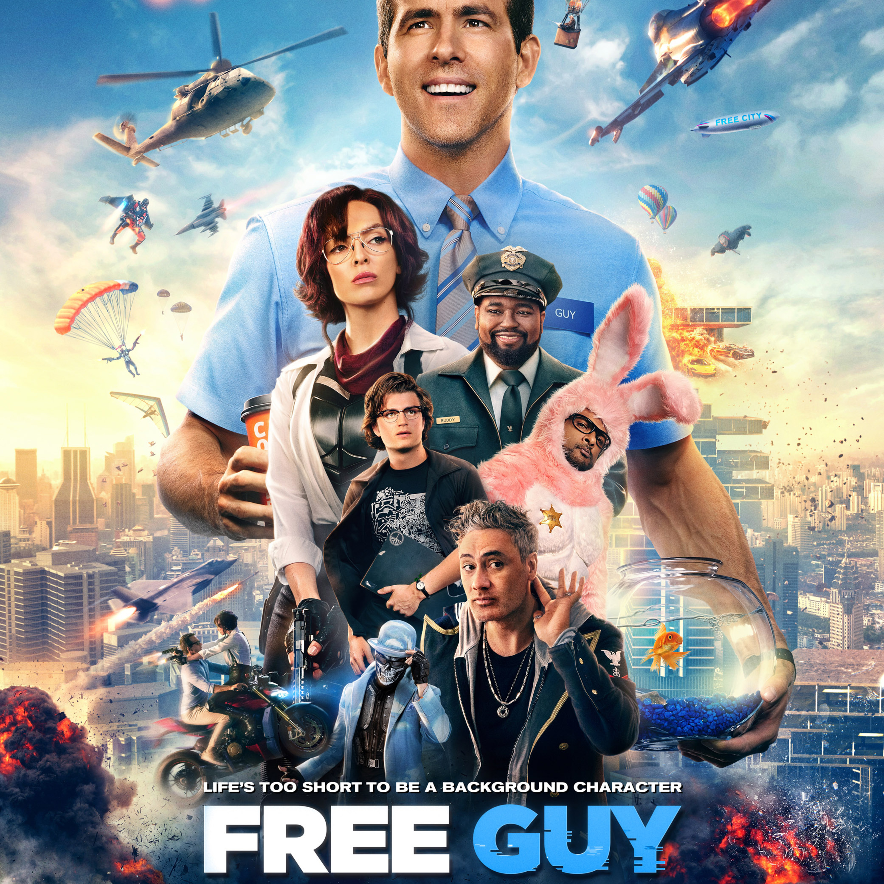 Free Guy (2021) Movie Review (Directed By Shawn Levy) episode artwork