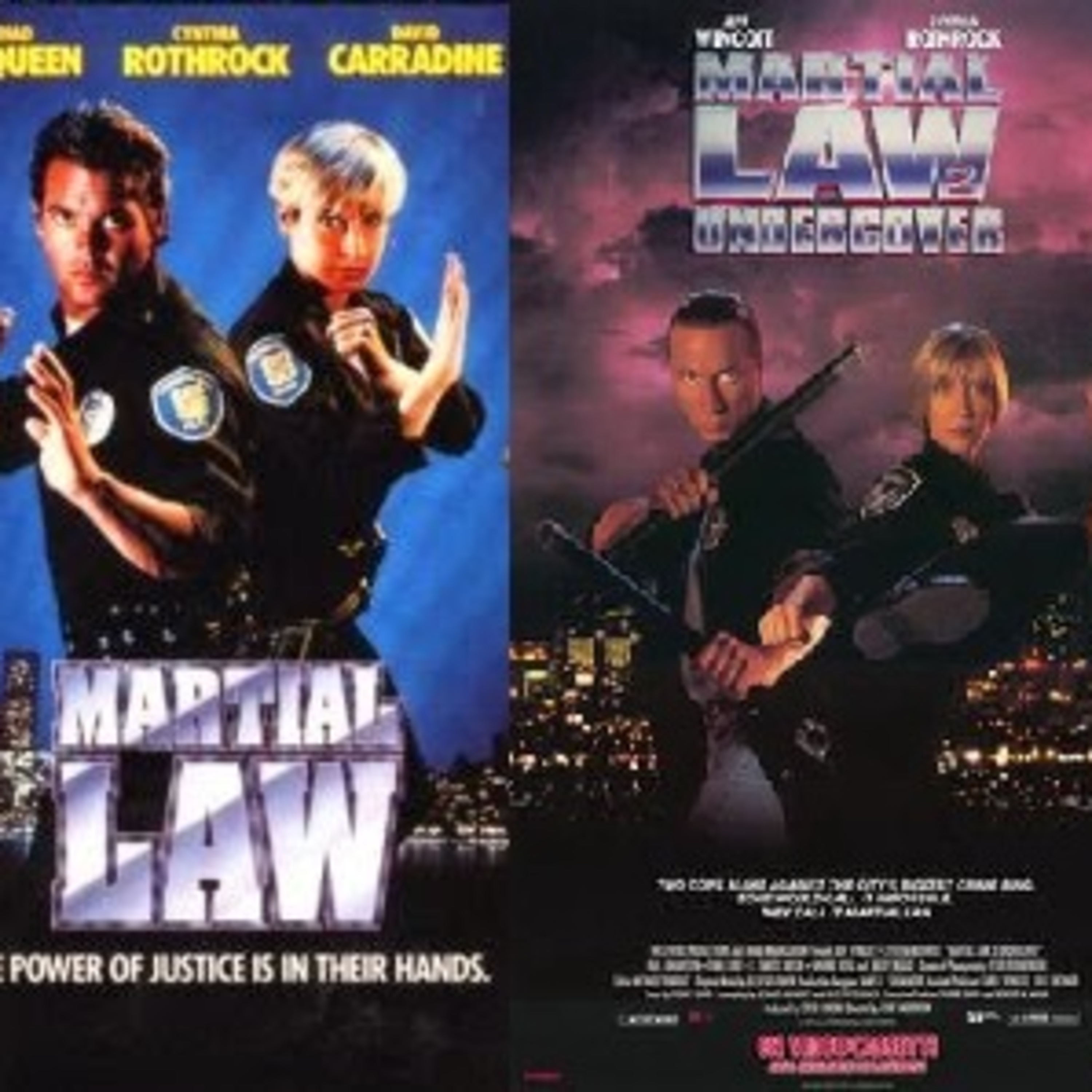 Martial Law (1990) Directed By Steve Cohen & Martial Law 2: UnderCover (1991) Movie Review (Directed By Kurt Anderson) episode artwork