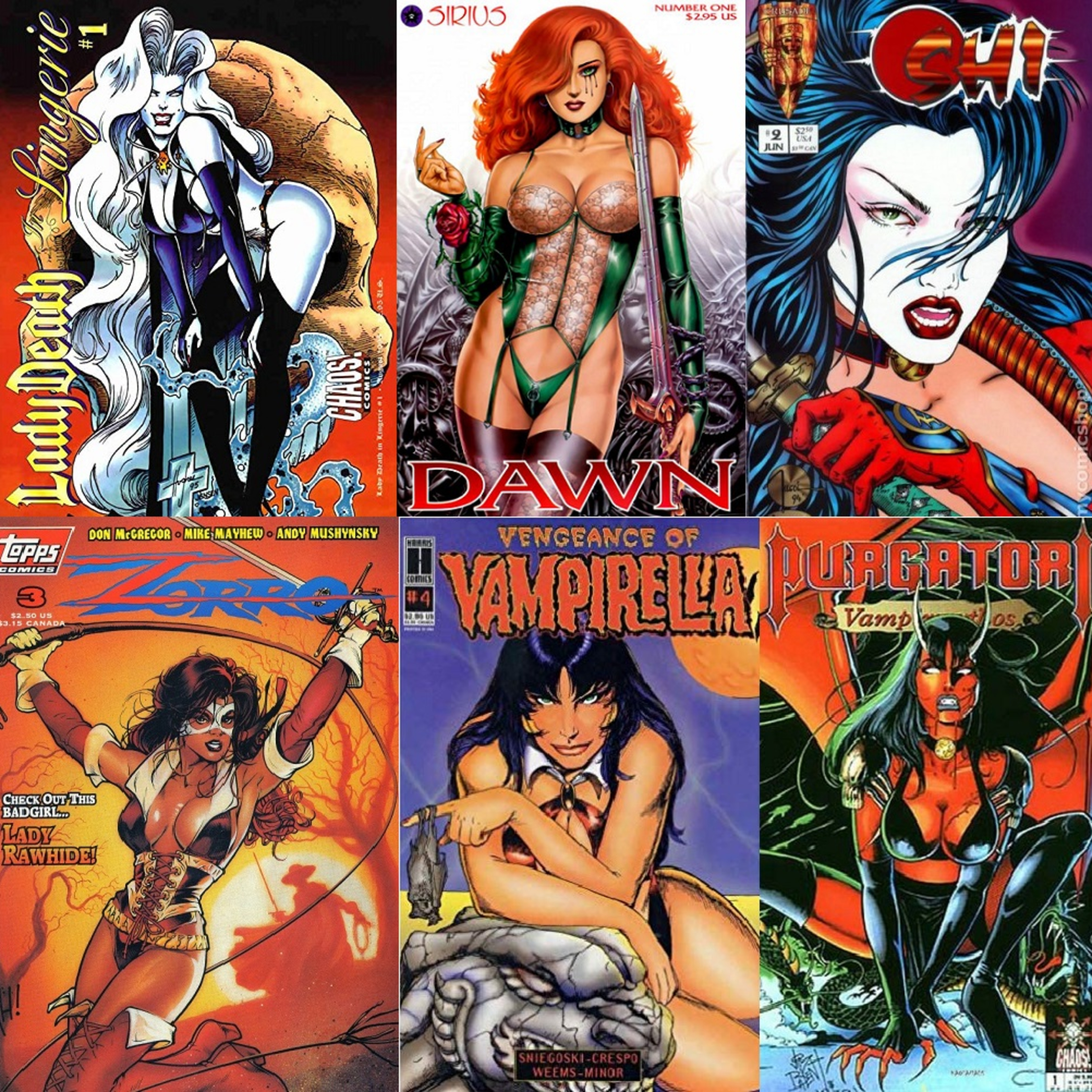 Those Bad Girls from the 90's Comic Book Years (Growing Up Flashback) episode artwork