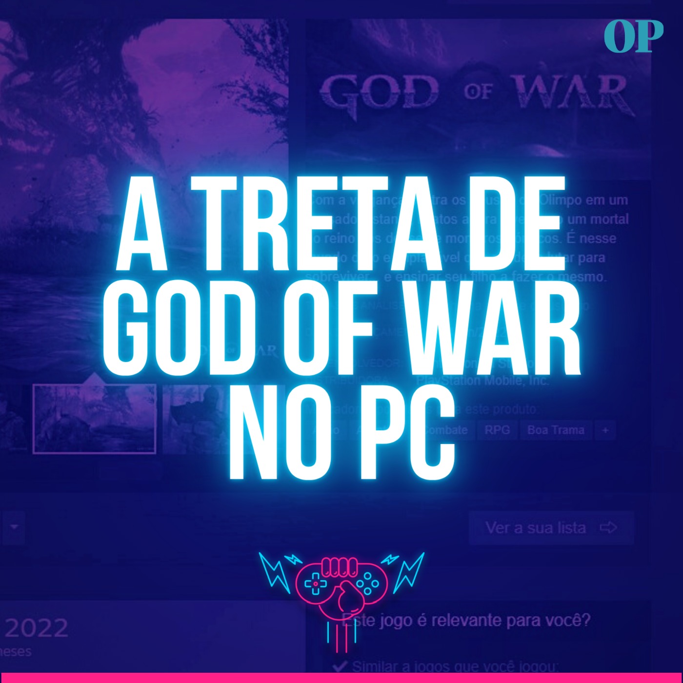 #88 - God of War no PC, Game Pass da Ubisoft, Epic Games entra na onda dos NFTs e Cyberpunk adiado (de novo) episode artwork