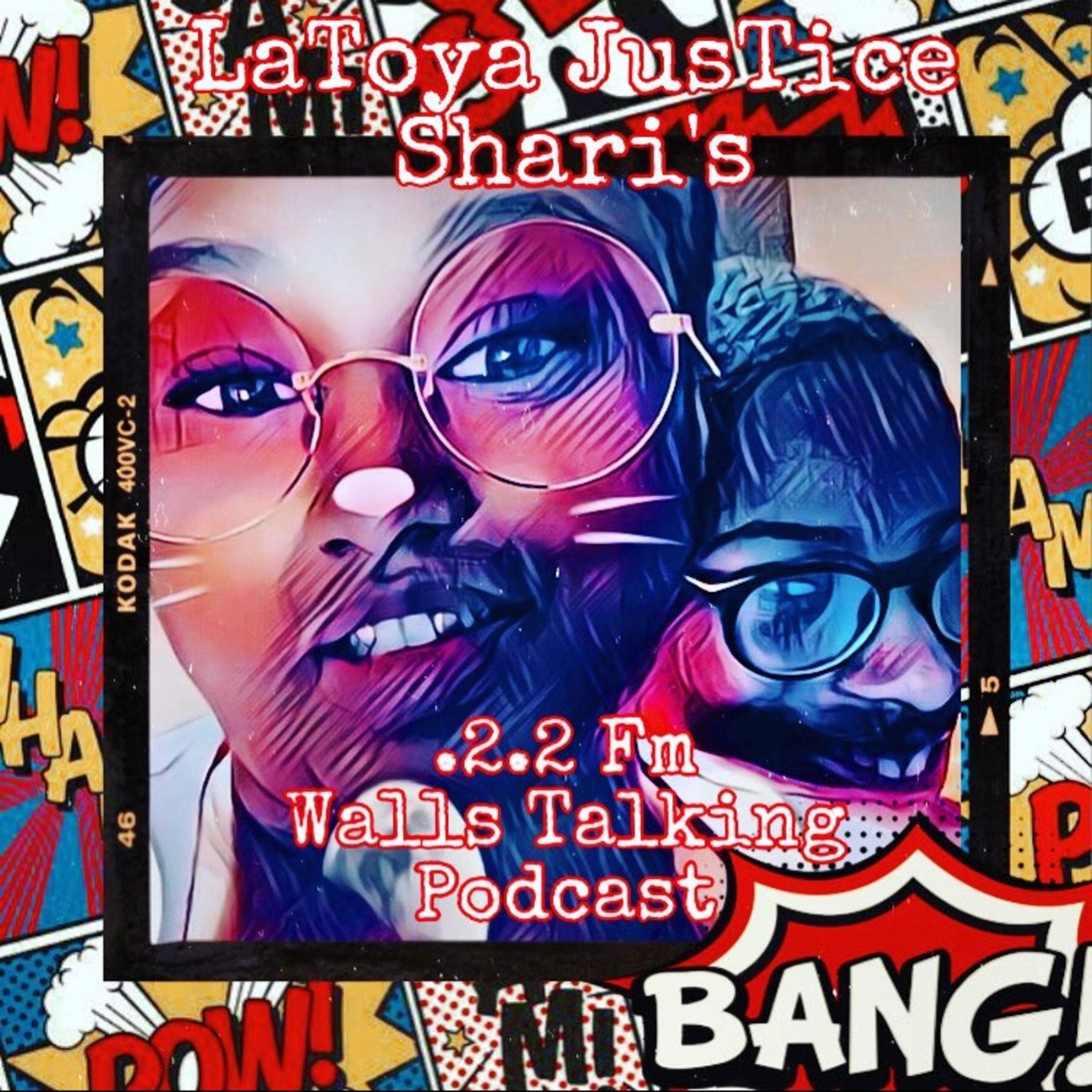 LaToya Justice Shari aka DJ MC MZ. Marvelstorm110 & Nasthekreator\'s.2.2FM Walls Talking Podcast