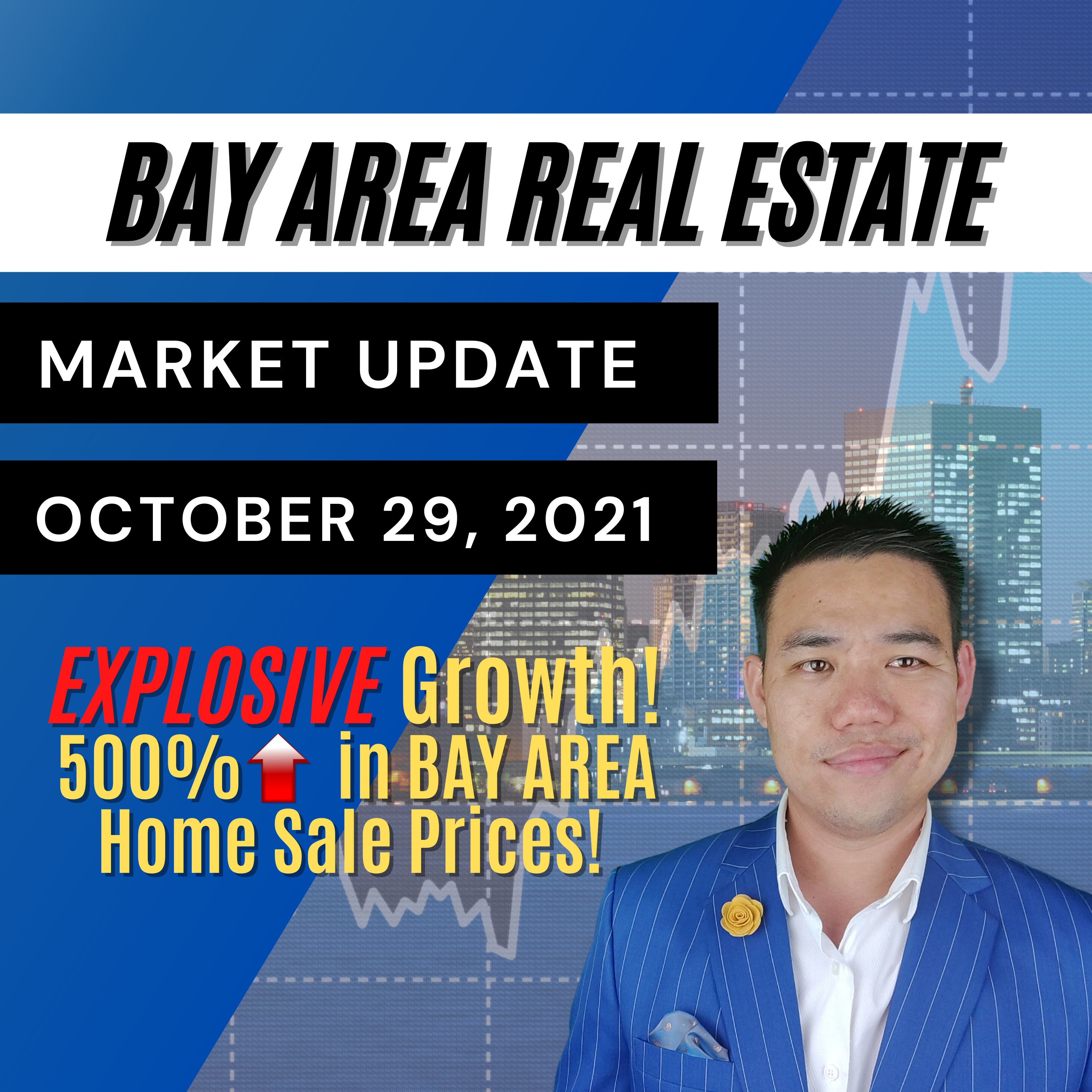 Home Prices Rise More Than 500% in Last 30 Years! | Bay Area Real Estate Market Update October 29, 2021