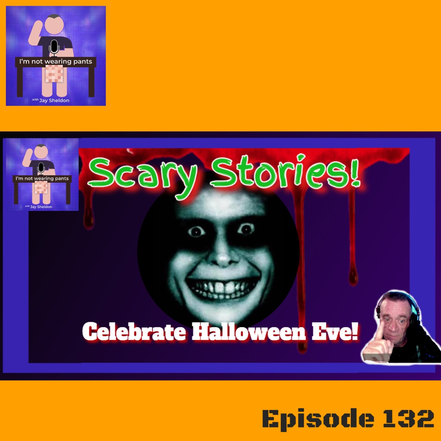 Episode132-A Halloween Special- Scary Stories all night! episode artwork