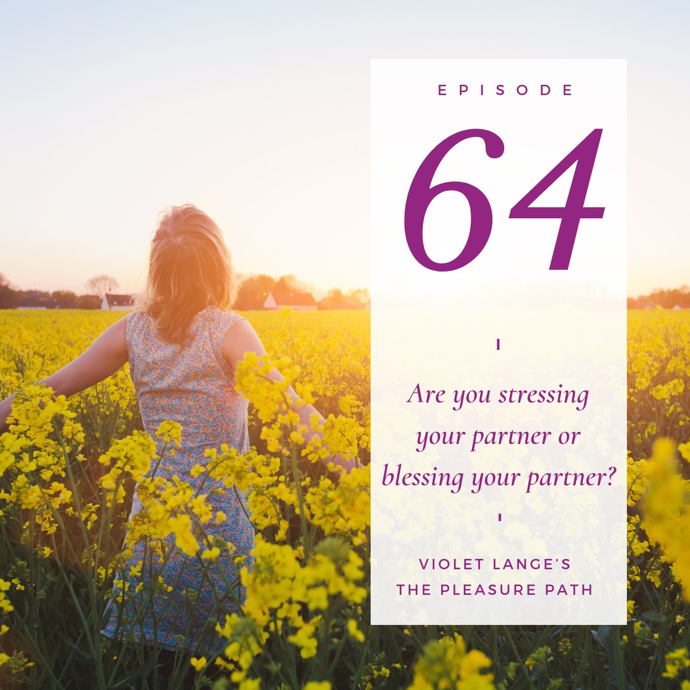 64 Are you stressing your partner or blessing your partner? episode artwork