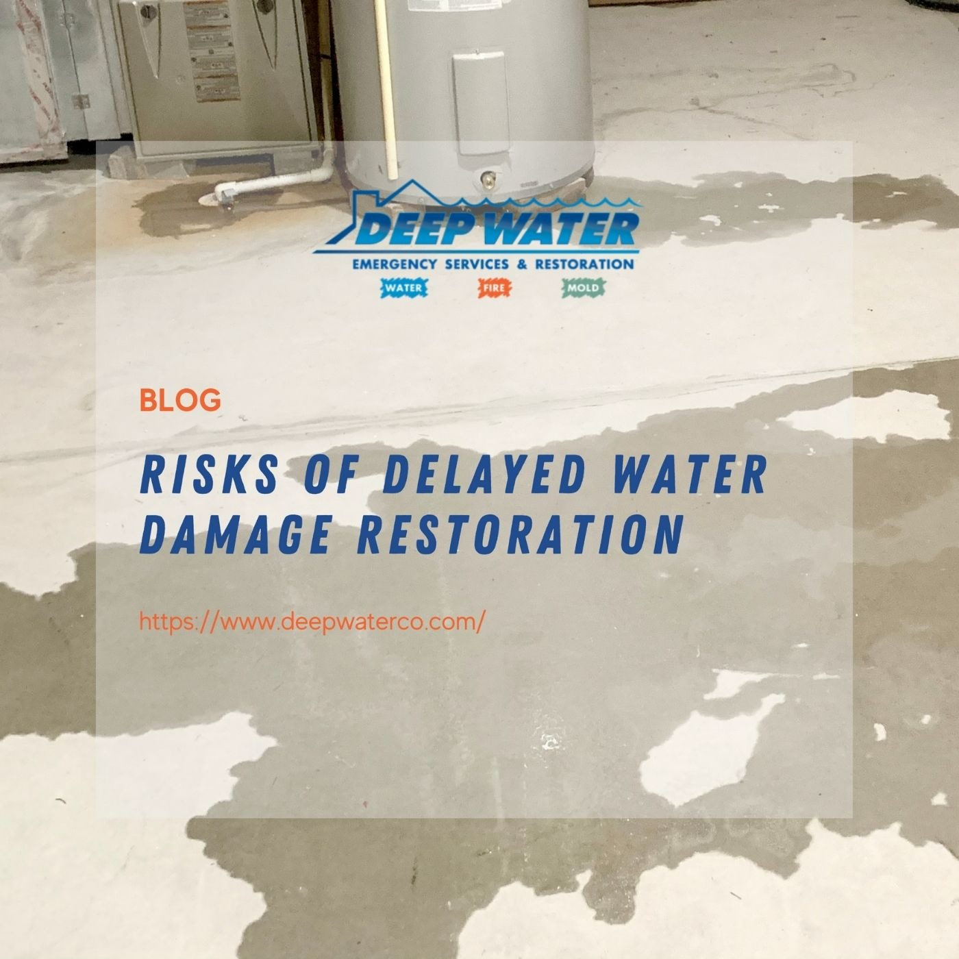 Risks of Delayed Water Damage Restoration 