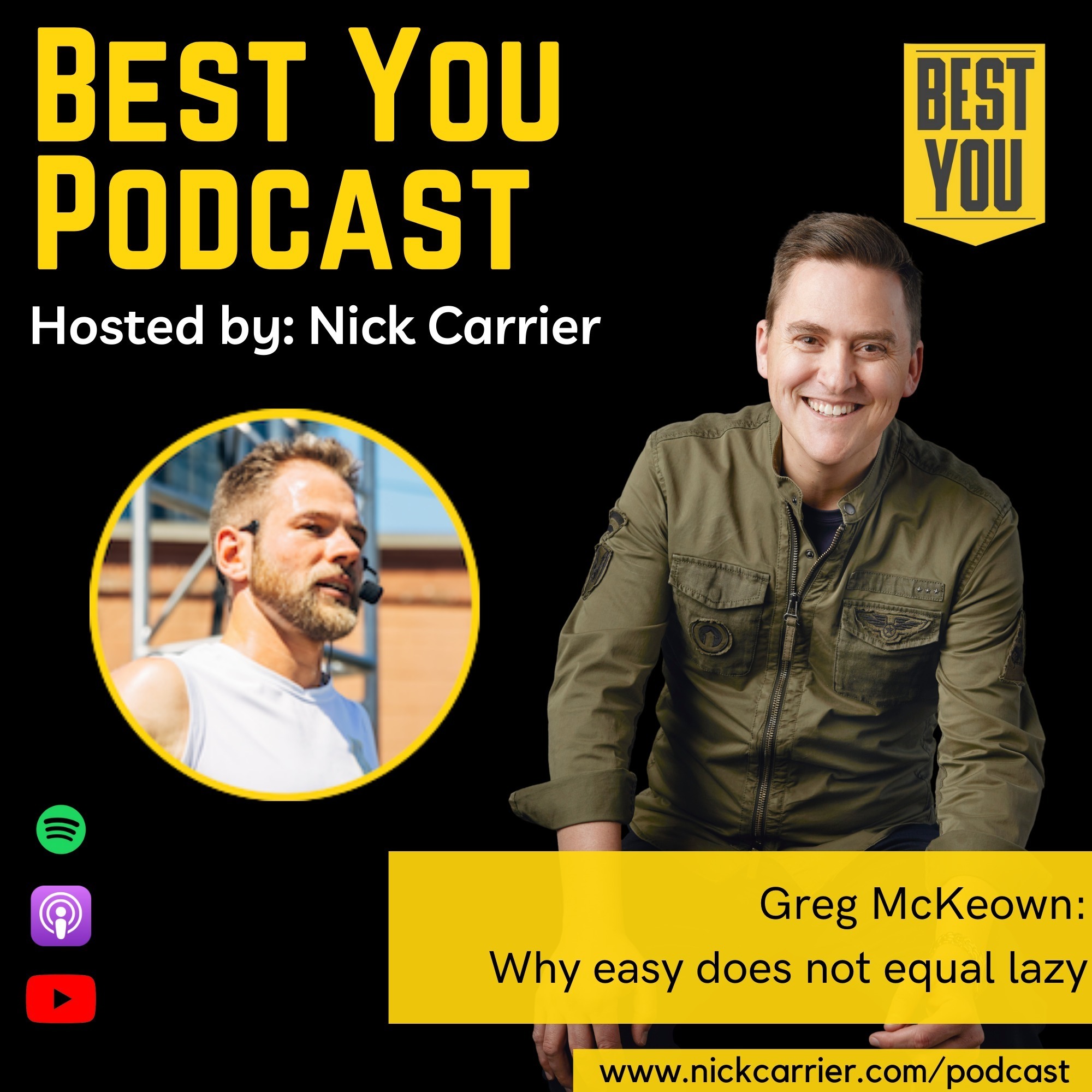 Greg McKeown: Why Easy Does Not Equal Lazy episode artwork