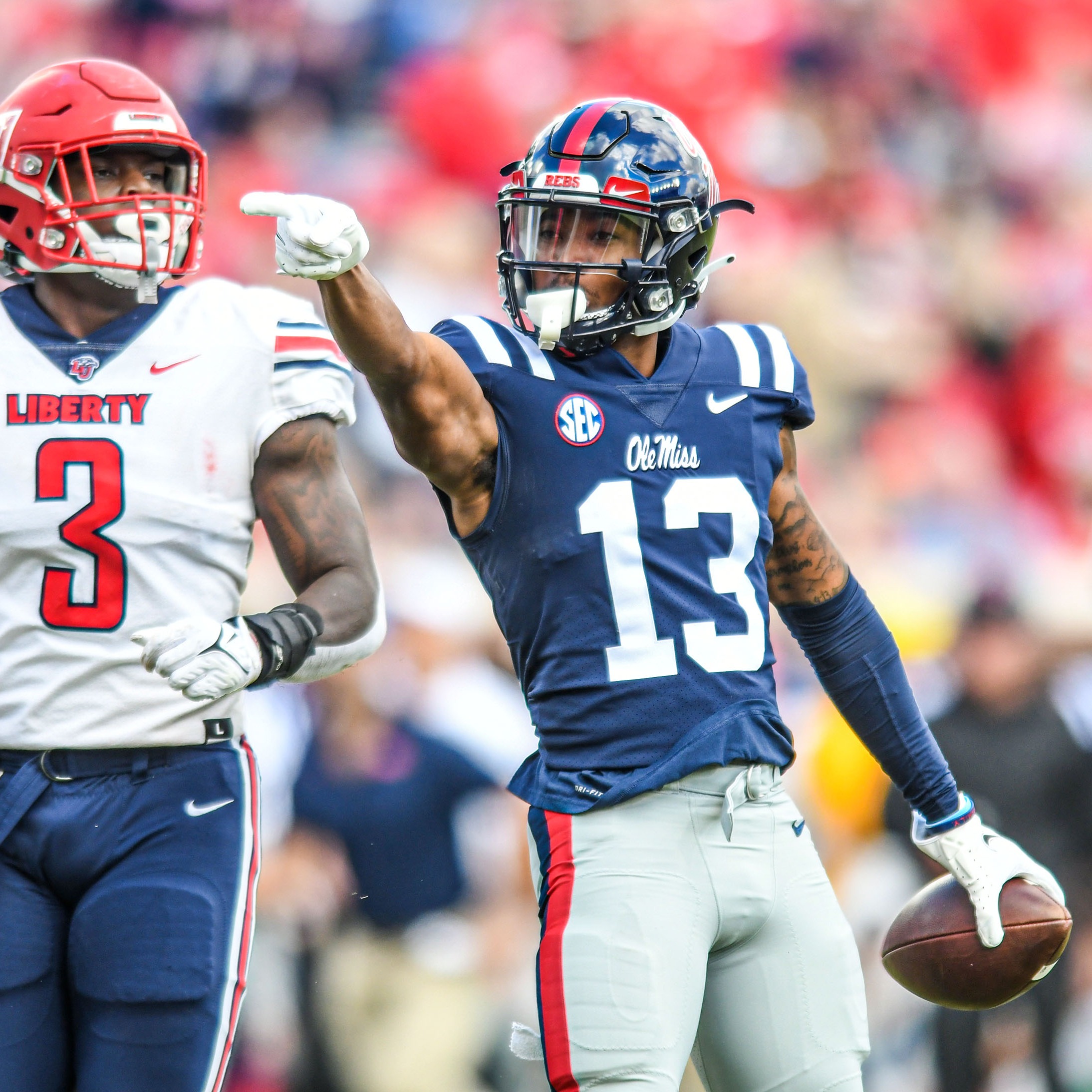Blue Delta Jeans Postgame Show: No. 15 Ole Miss holds on to edge Liberty, 27-14