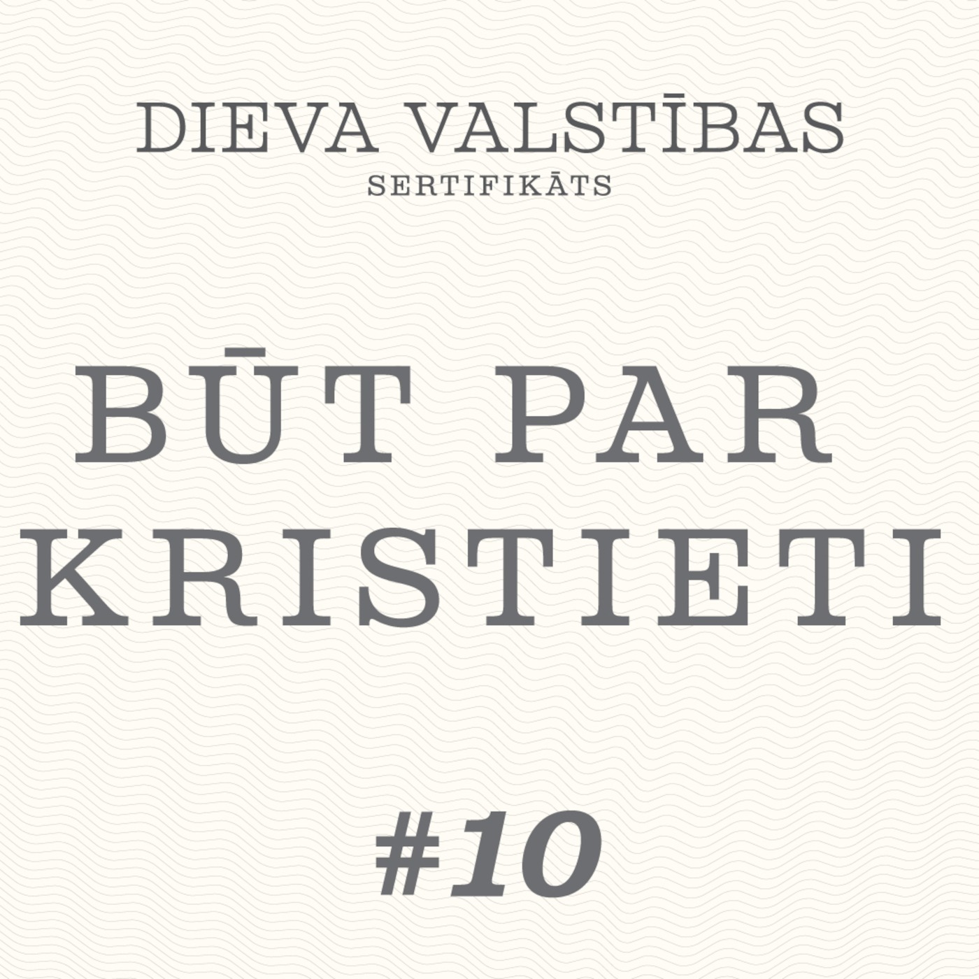 "Būt par kristieti" - Lūkas evaņģēlijs 17:1-10 (07.11.2021.) episode artwork