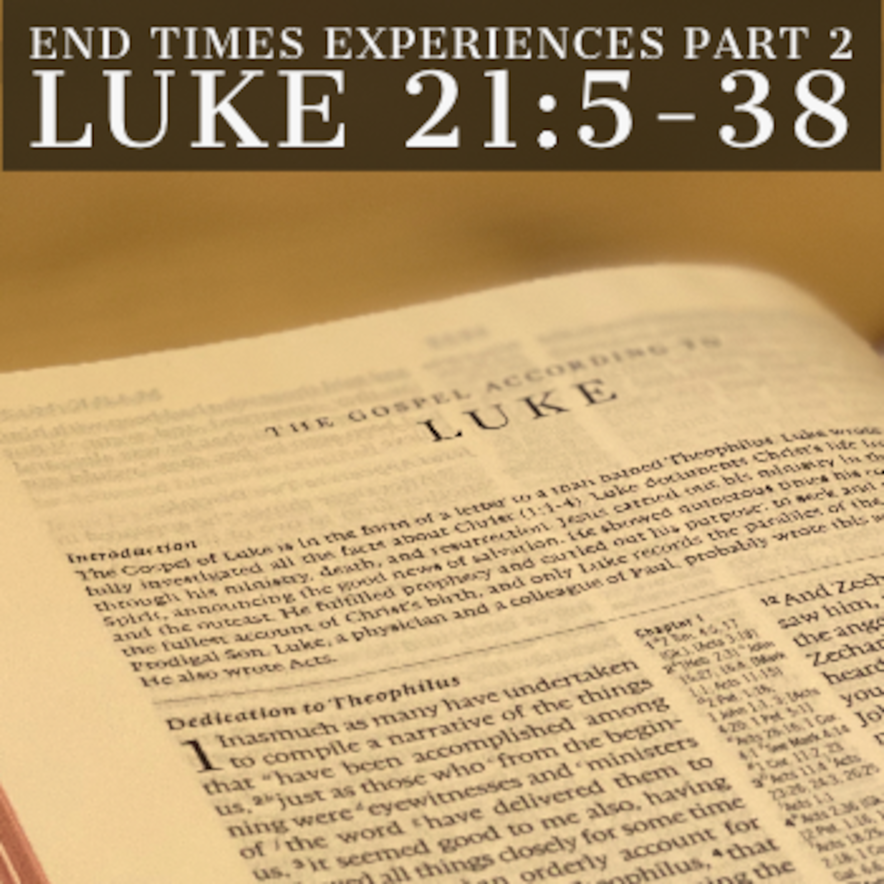 Episode 425: End Time Experiences Part 2 Luke 21:5-38 episode artwork