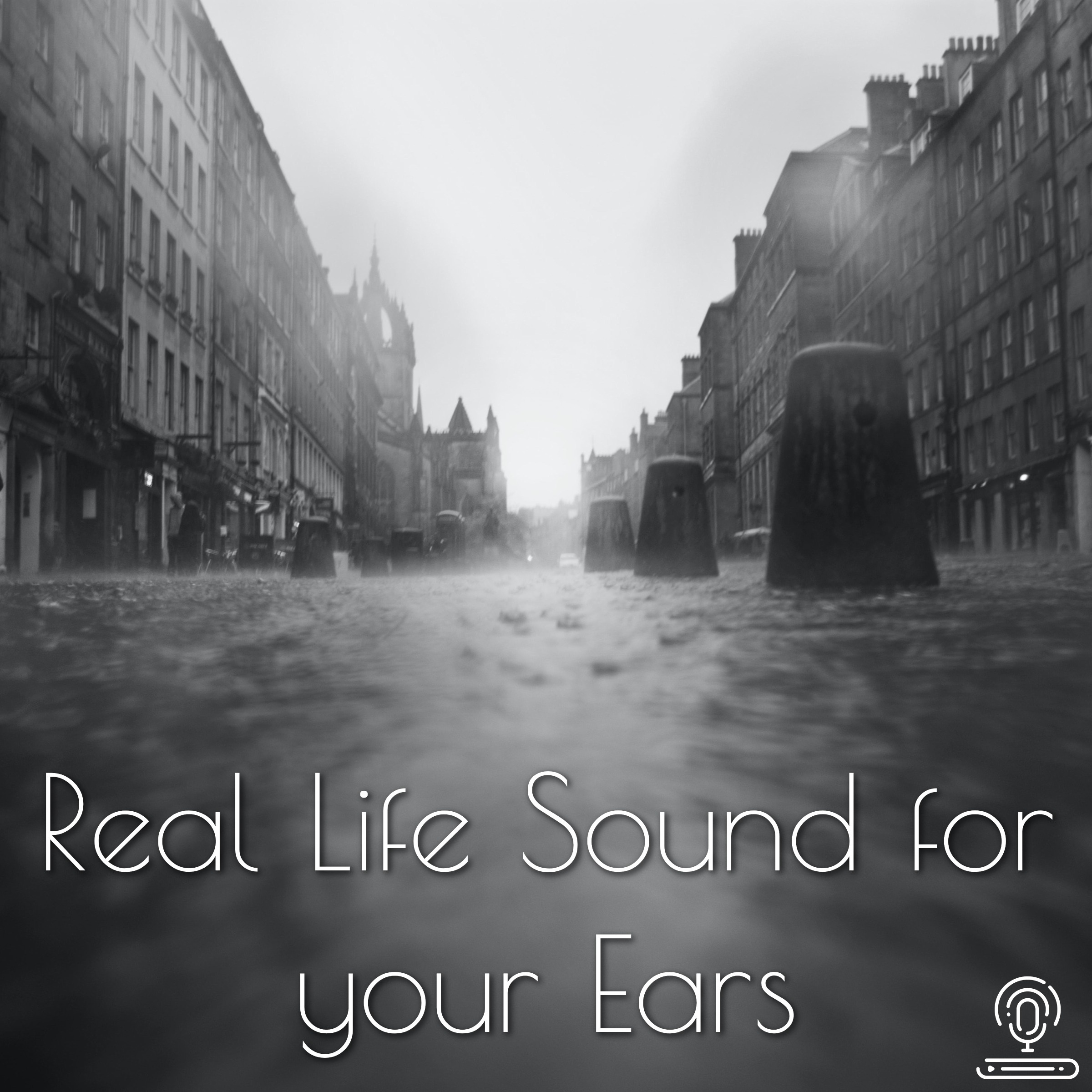 Real life sound for your ears ASMR Sleep Rain and Thunder Podcast