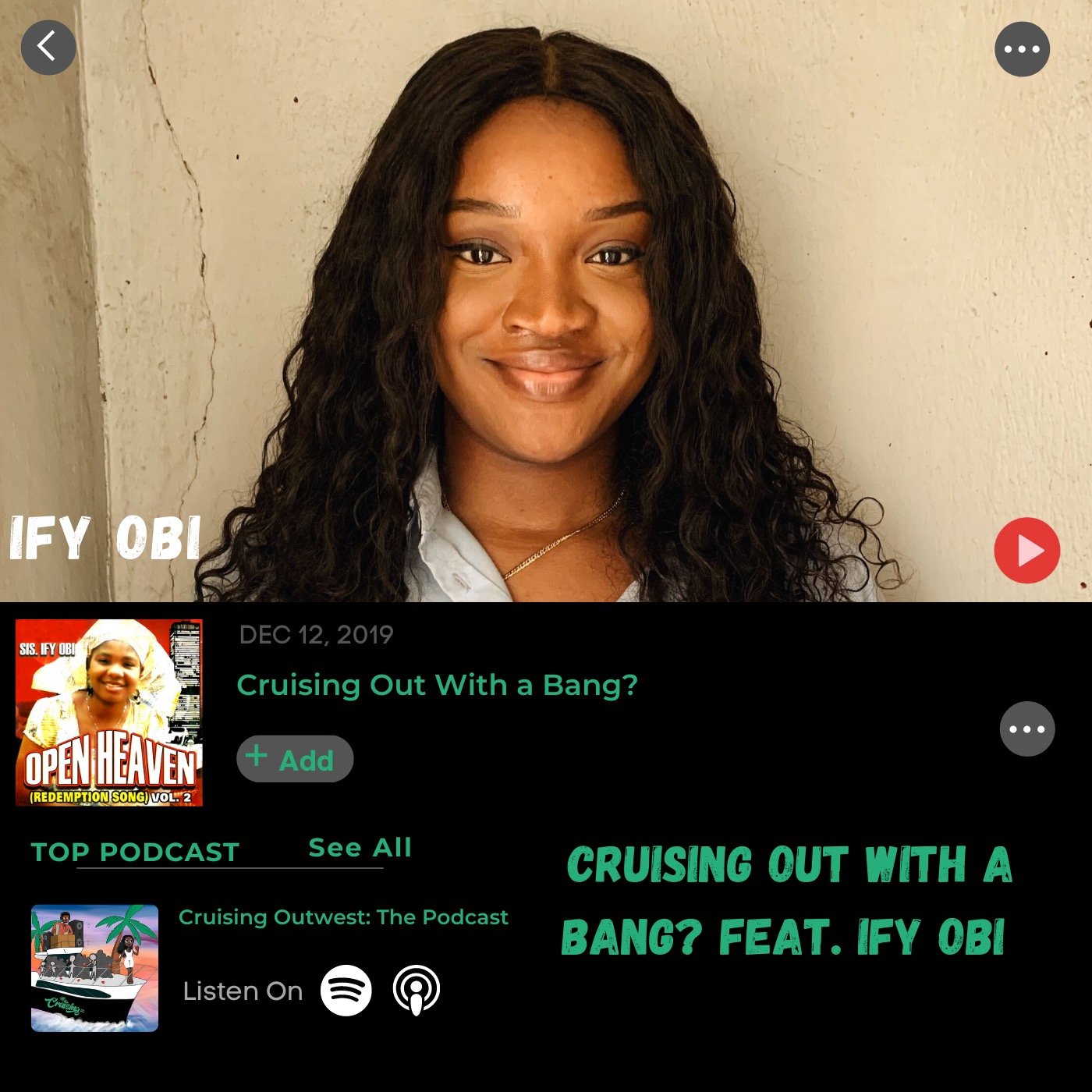 S2E20: Cruising Out With a Bang? ft. Ify Obi