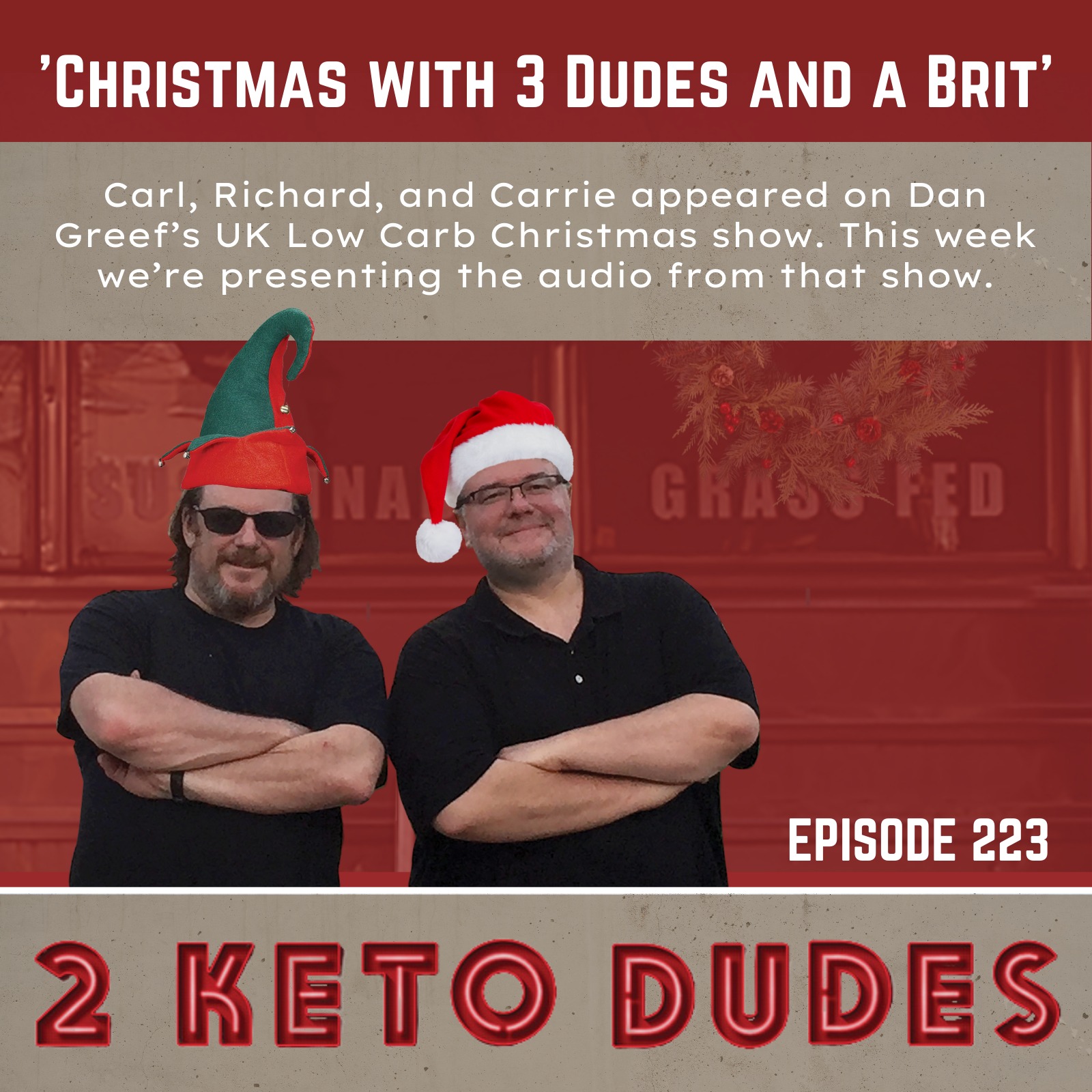 Christmas with 3 Dudes and a Brit