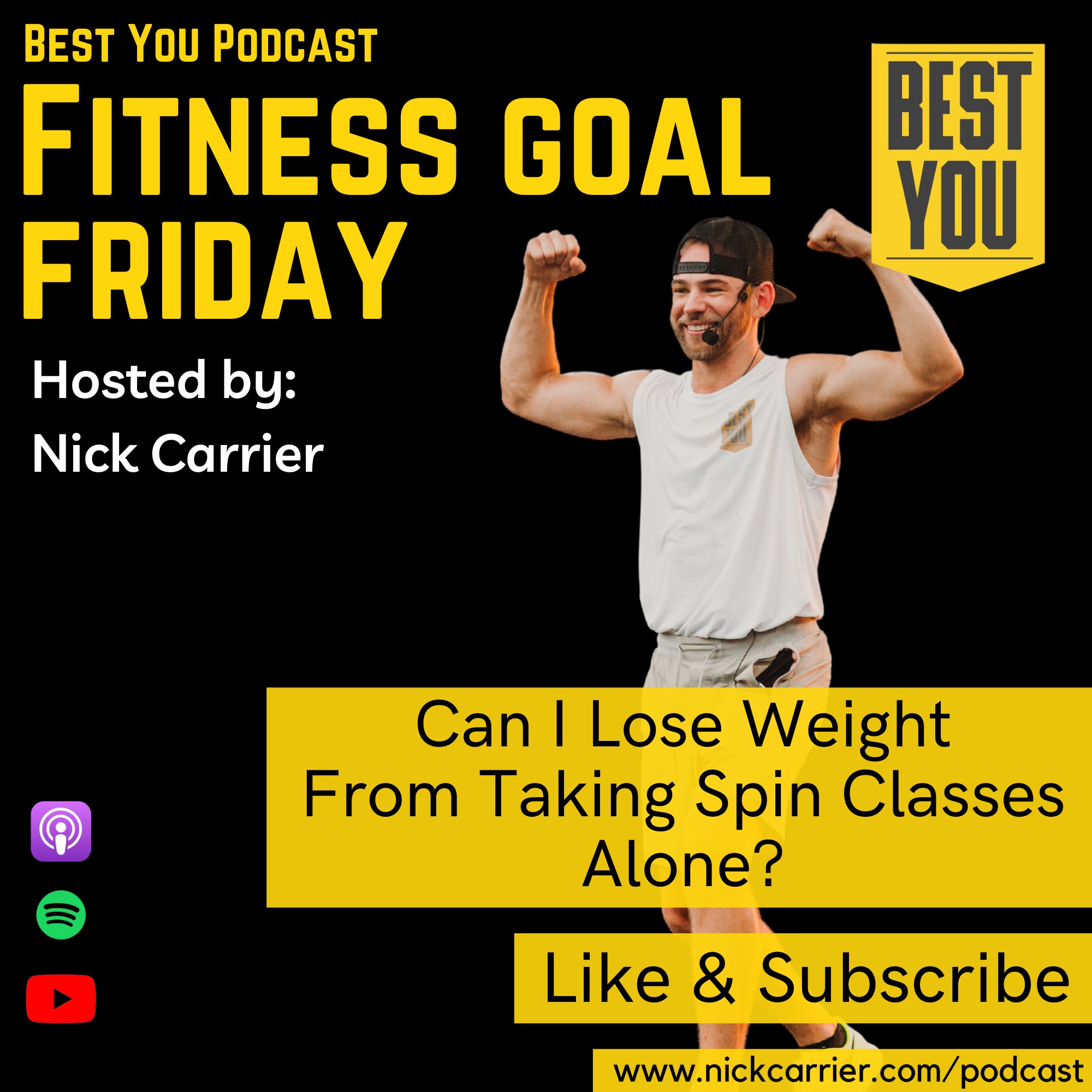 Fitness Goal Friday - Can I Lose Weight From Taking Spin Classes Alone? episode artwork