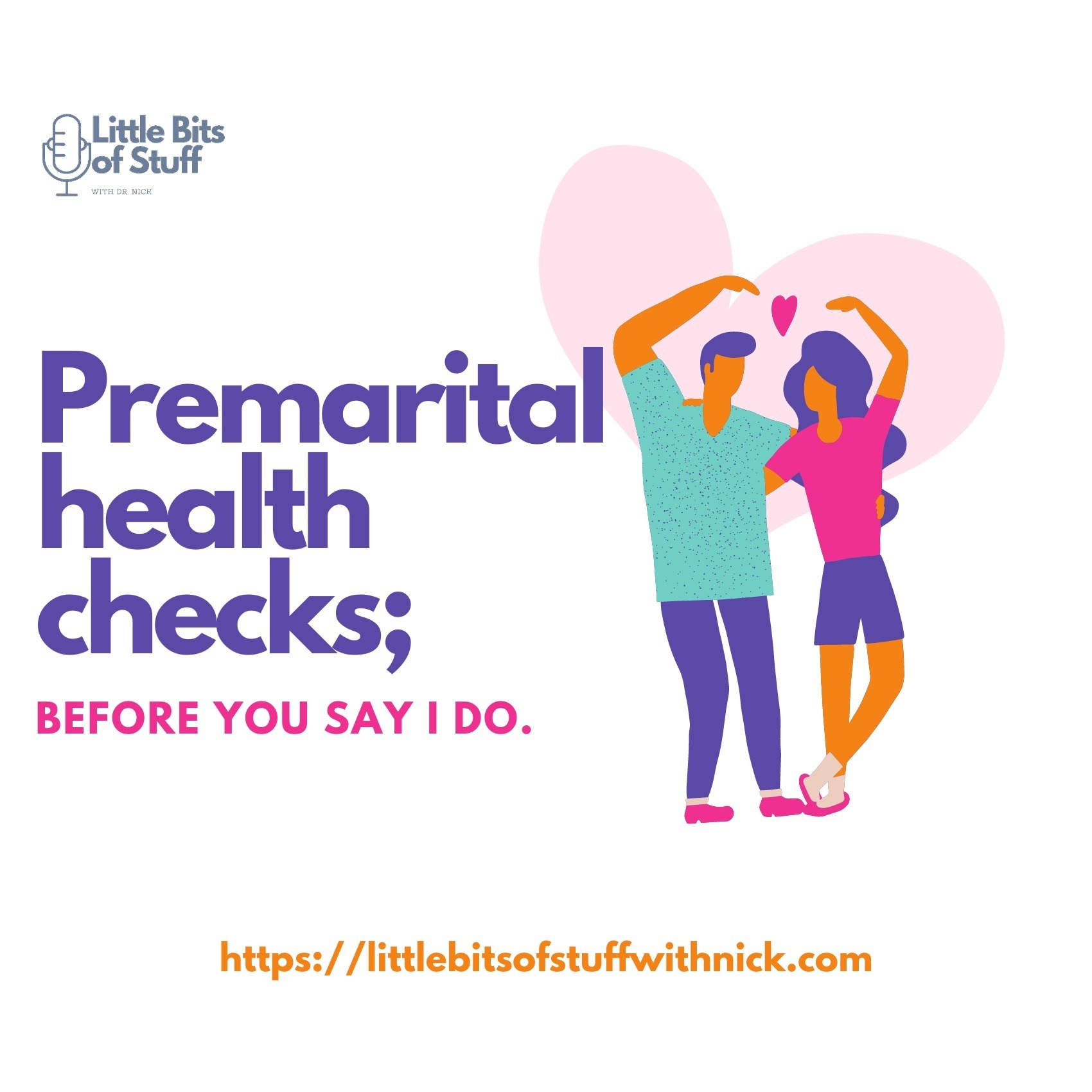Premarital Health Checks; Before you say I do episode artwork