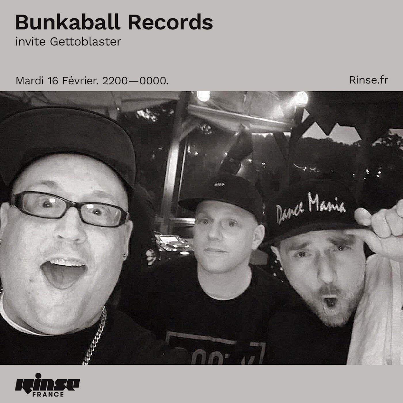 Bunkaball Radio Show at Rinse France