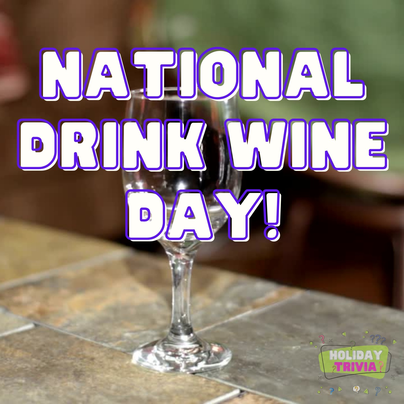 Episode #088 National Drink Wine Day! Image