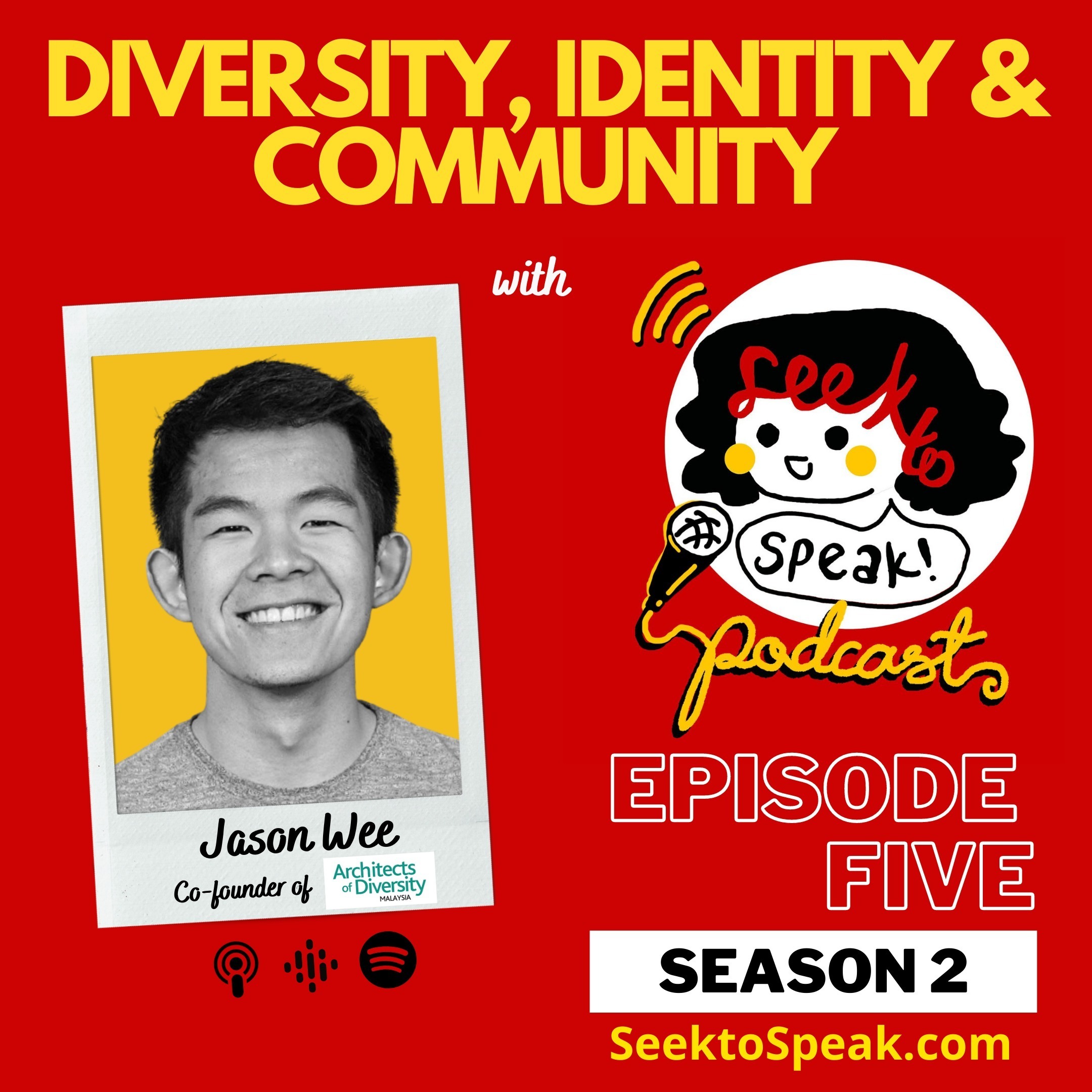 #5 Diversity, Identity and Community with Jason Wee from Architects of Diversity episode artwork