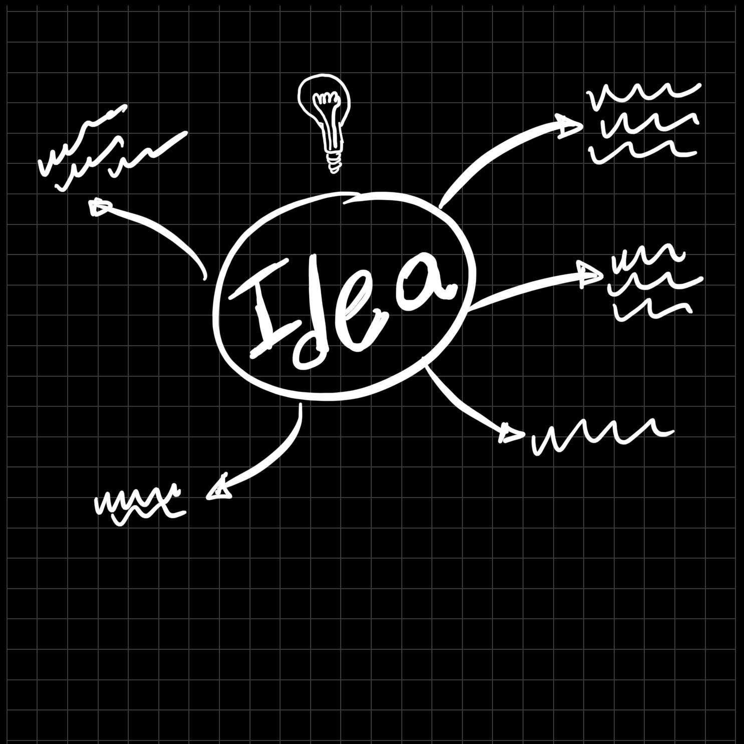 Brainstorming episode artwork