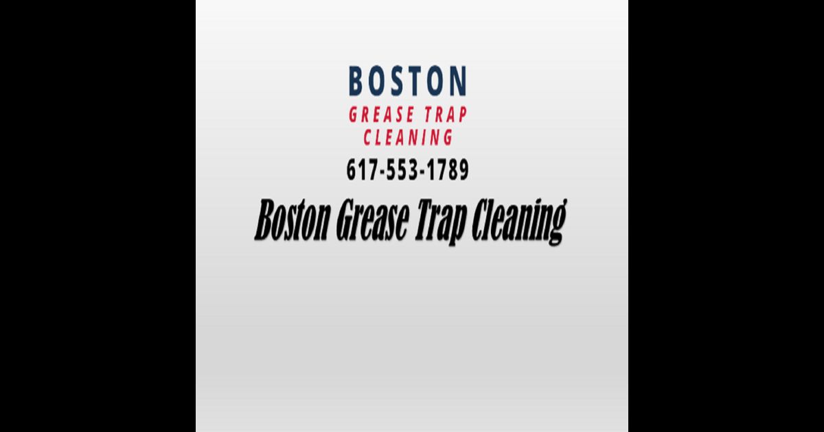 Boston Grease Trap Cleaning RedCircle