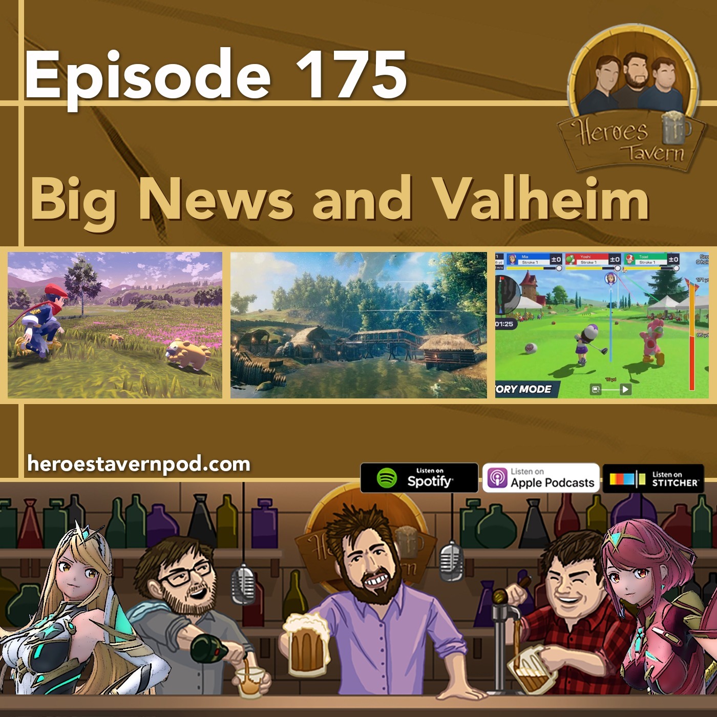 Ep 175 - Big News and Valheim episode artwork
