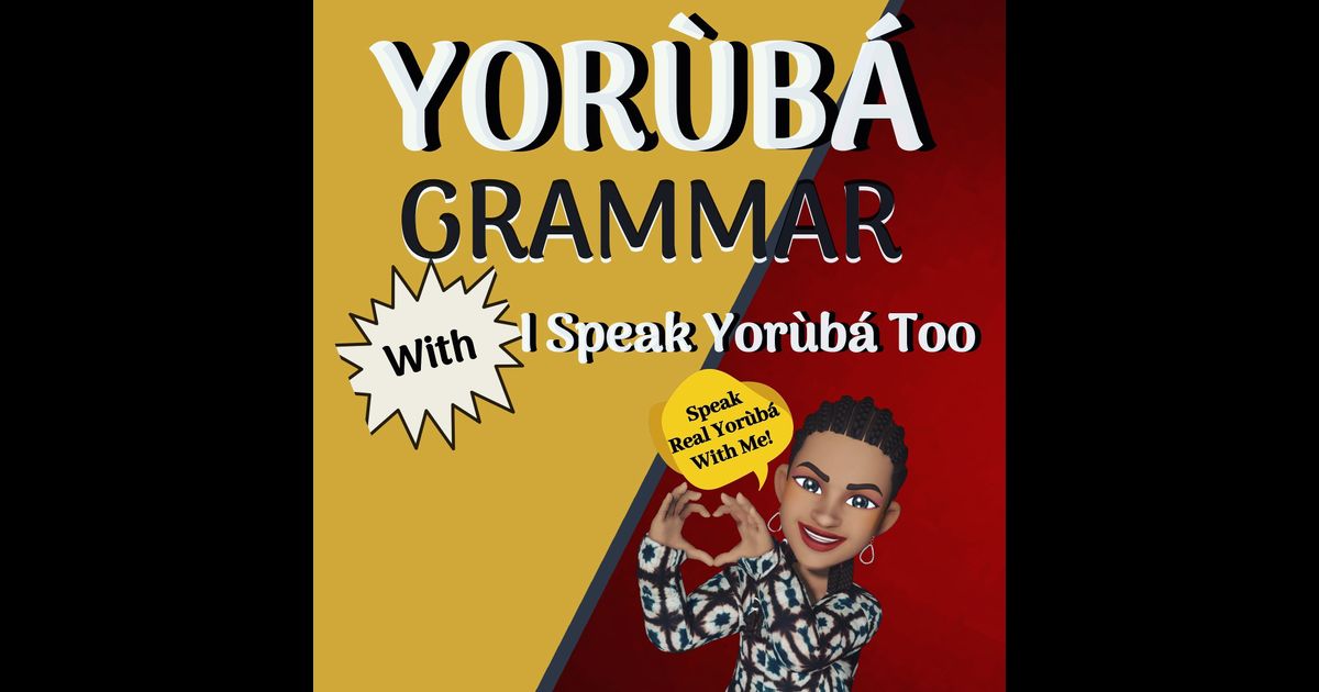 I Speak Yoruba Too Speak Real Yoruba RedCircle
