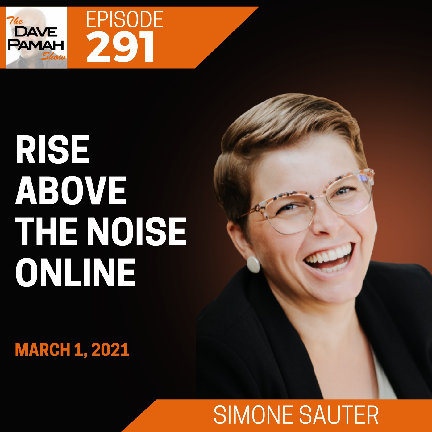 Rise above the noise online with Simone Sauter Image