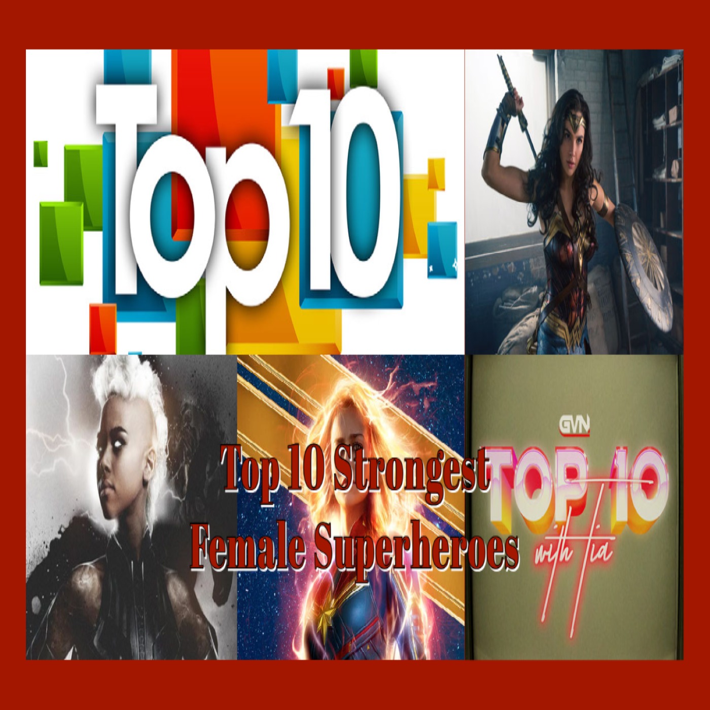GVN Presents: Top 10 Strongest Female Superheroes episode artwork