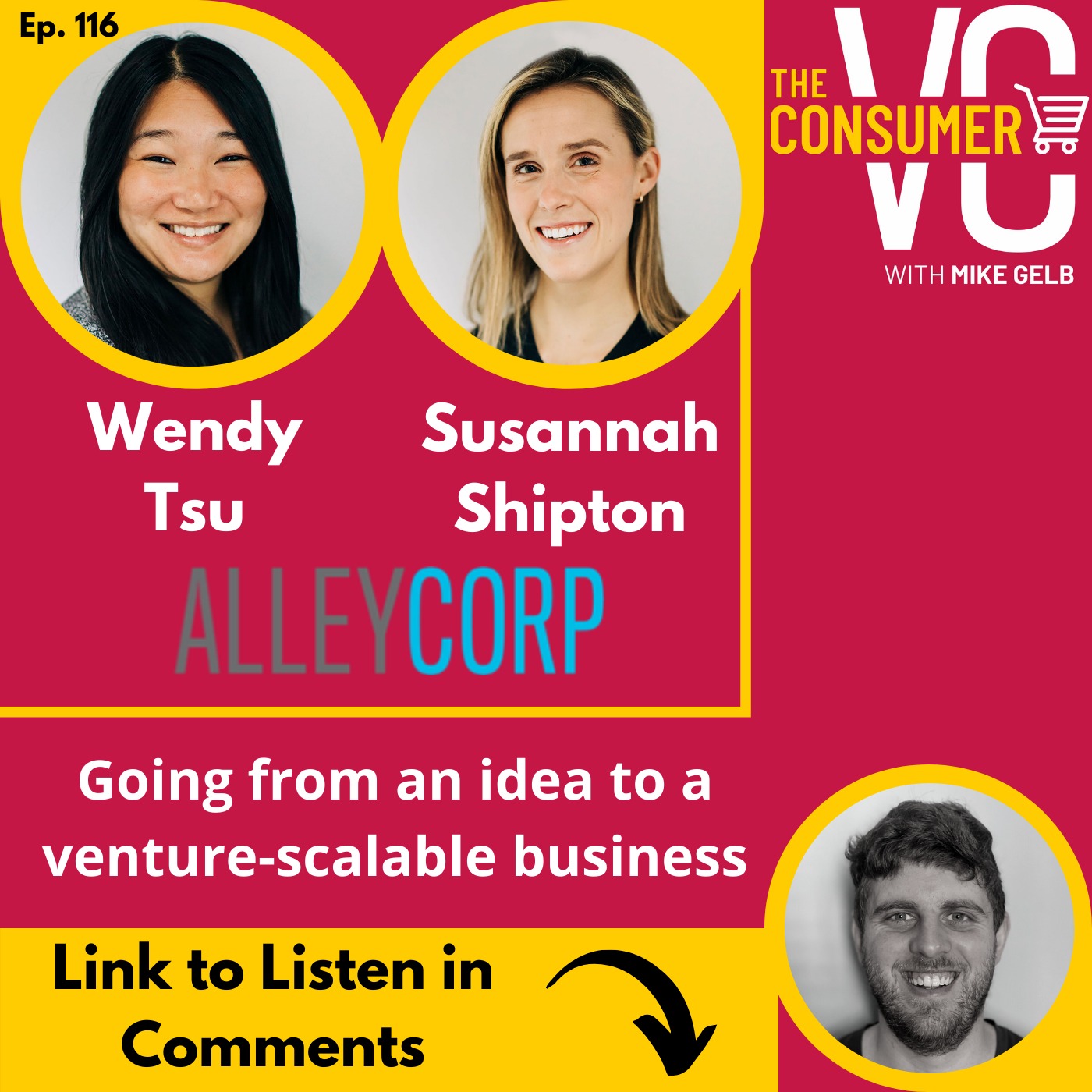 Wendy Tsu & Susannah Shipton (AlleyCorp) - Going from idea to venture-scalable business