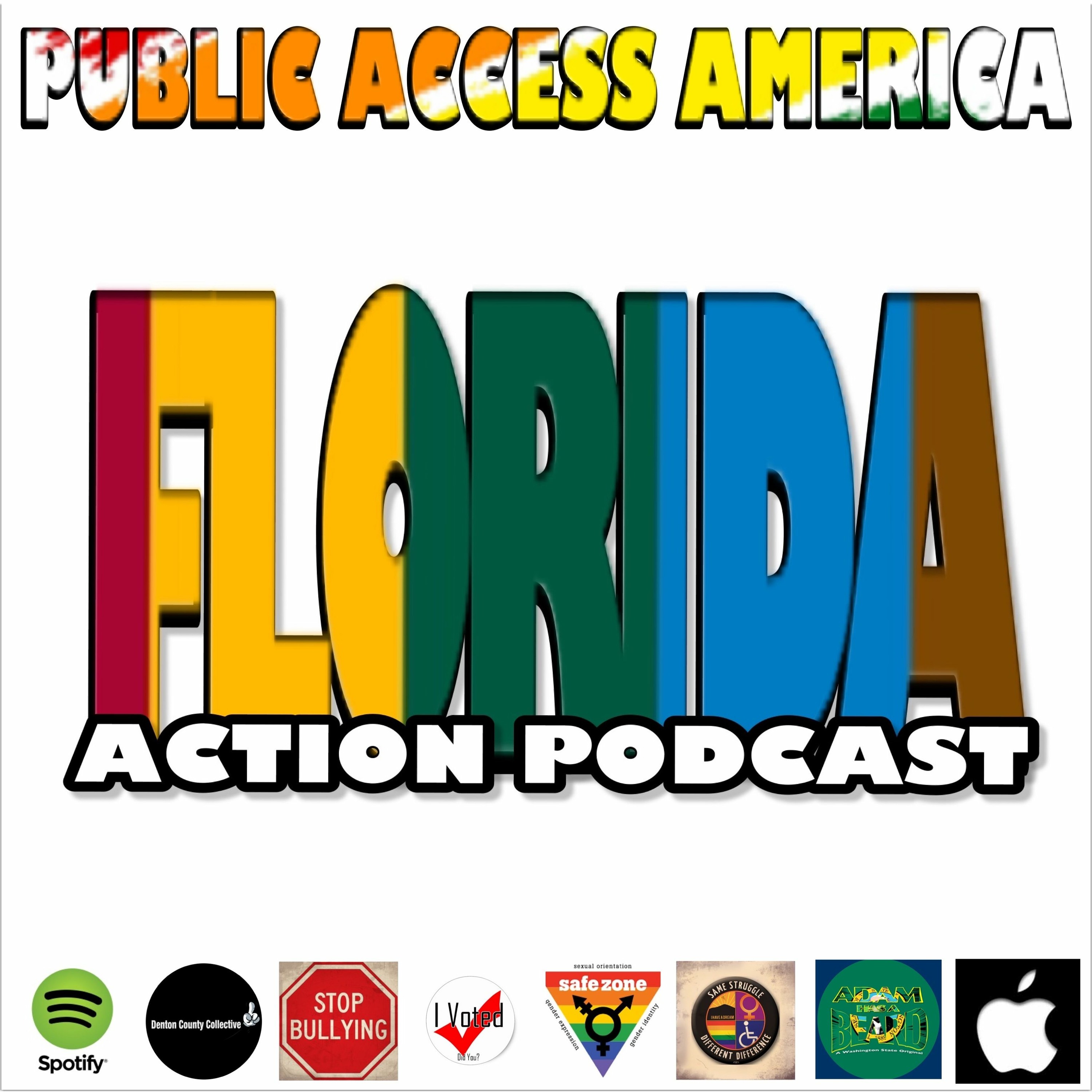 Florida Action Podcast - We're Not Compromising With Fascists Anymore - On ApplePodcasts and Spotify episode artwork