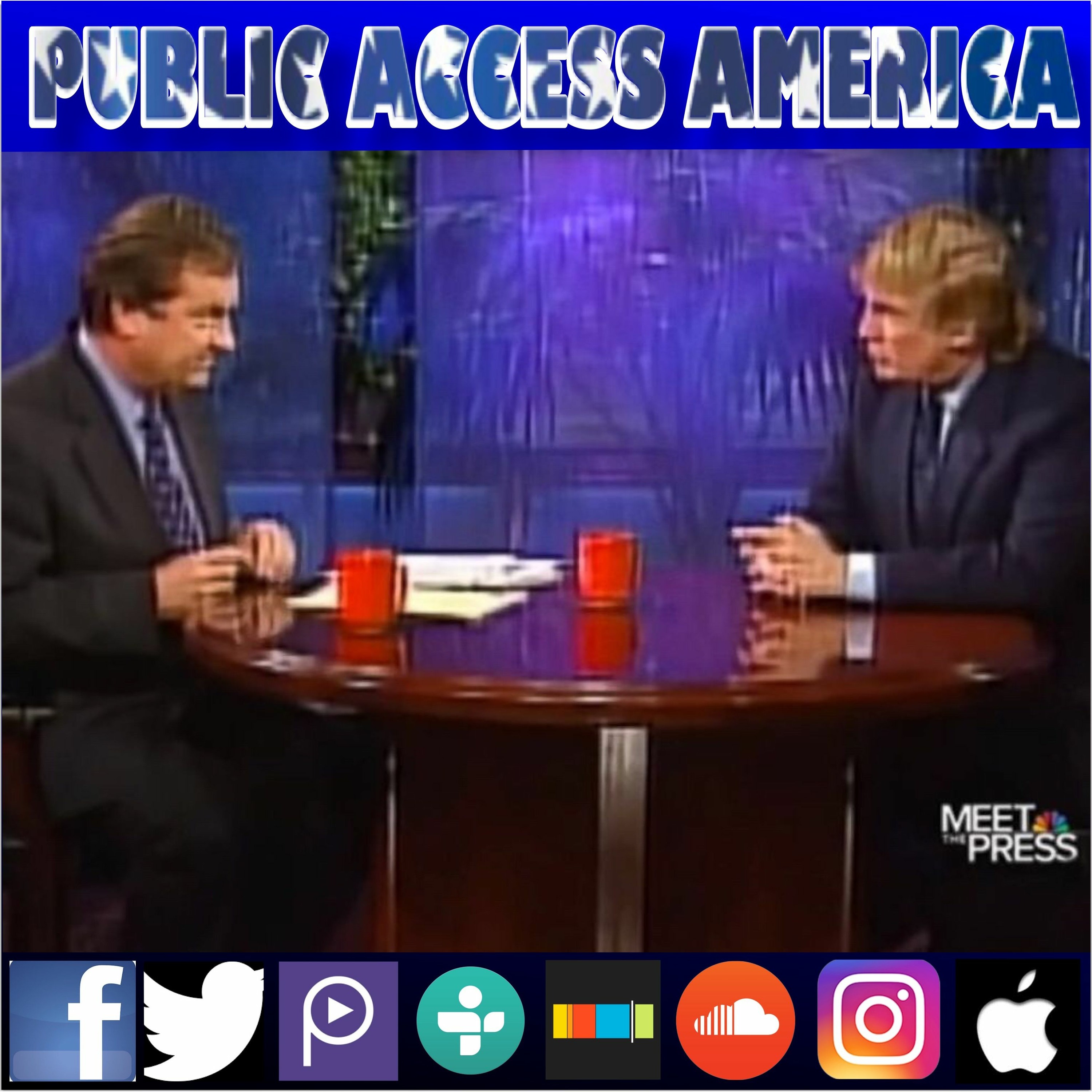 Donald Trump Meet the Press October 24, 1999 episode artwork
