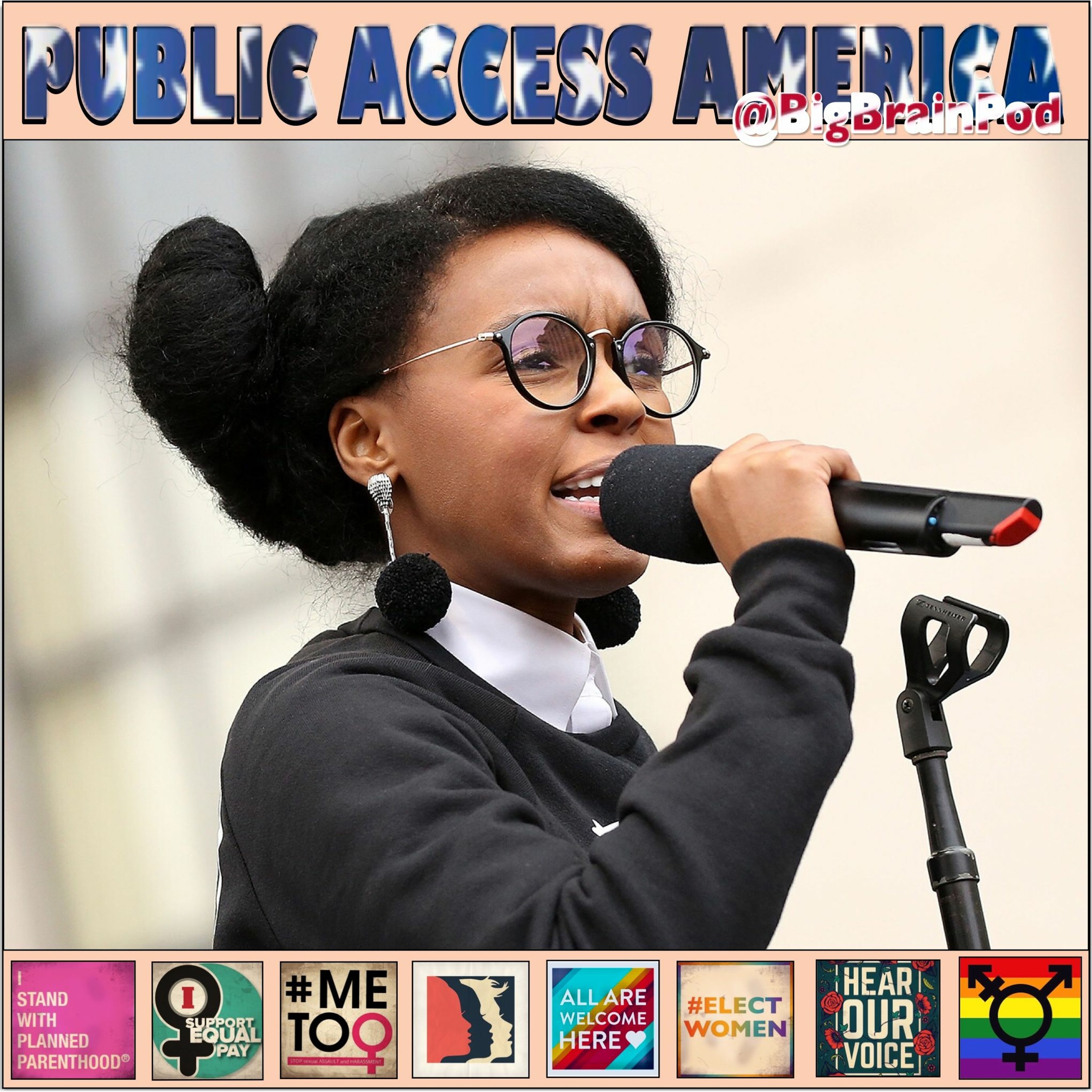 Janelle Monáe-March Against the Abuse of Power-Women’s March 2018 episode artwork